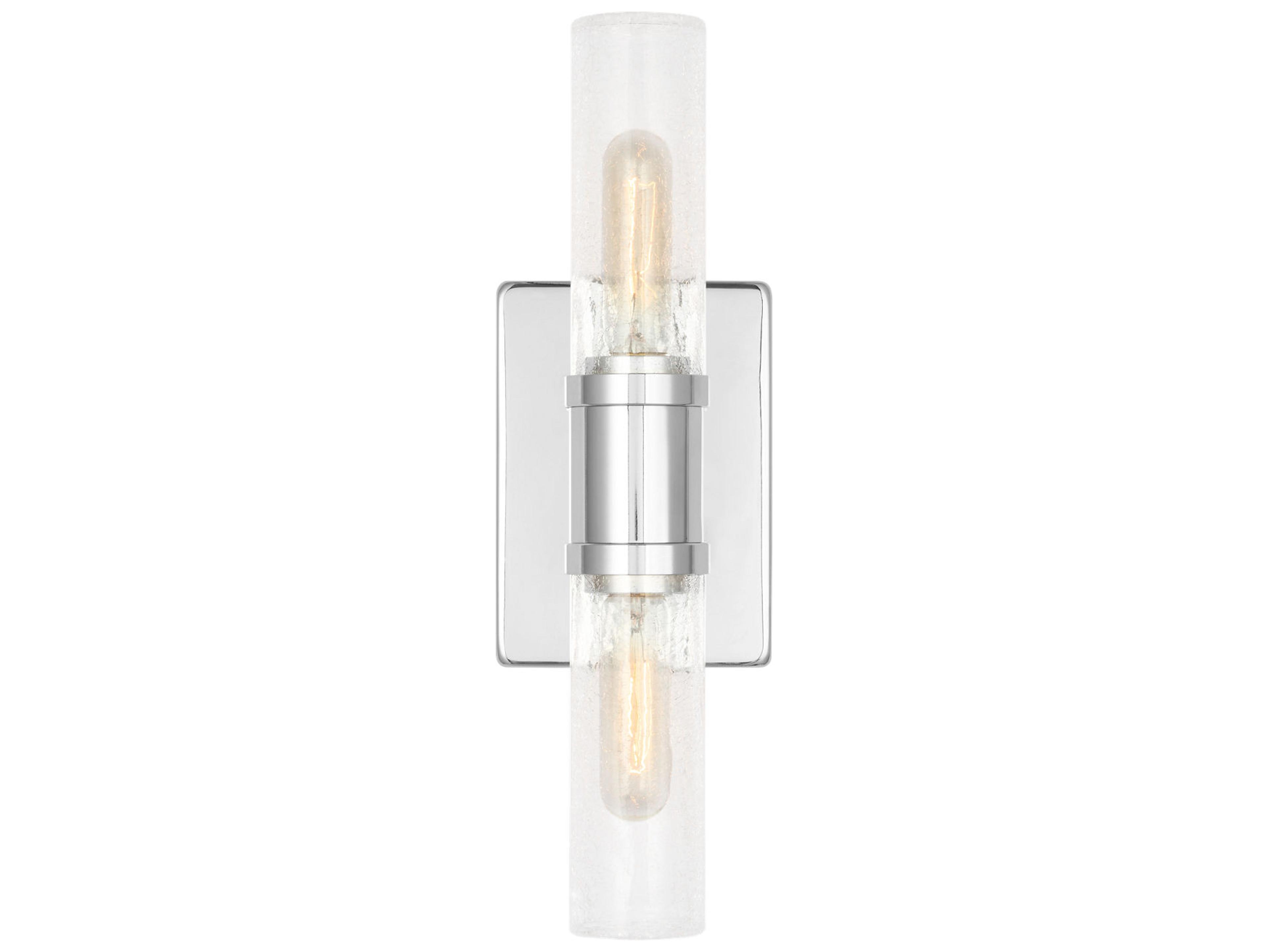 Visual Comfort Studio Keaton 2-Light Chrome Vanity Light