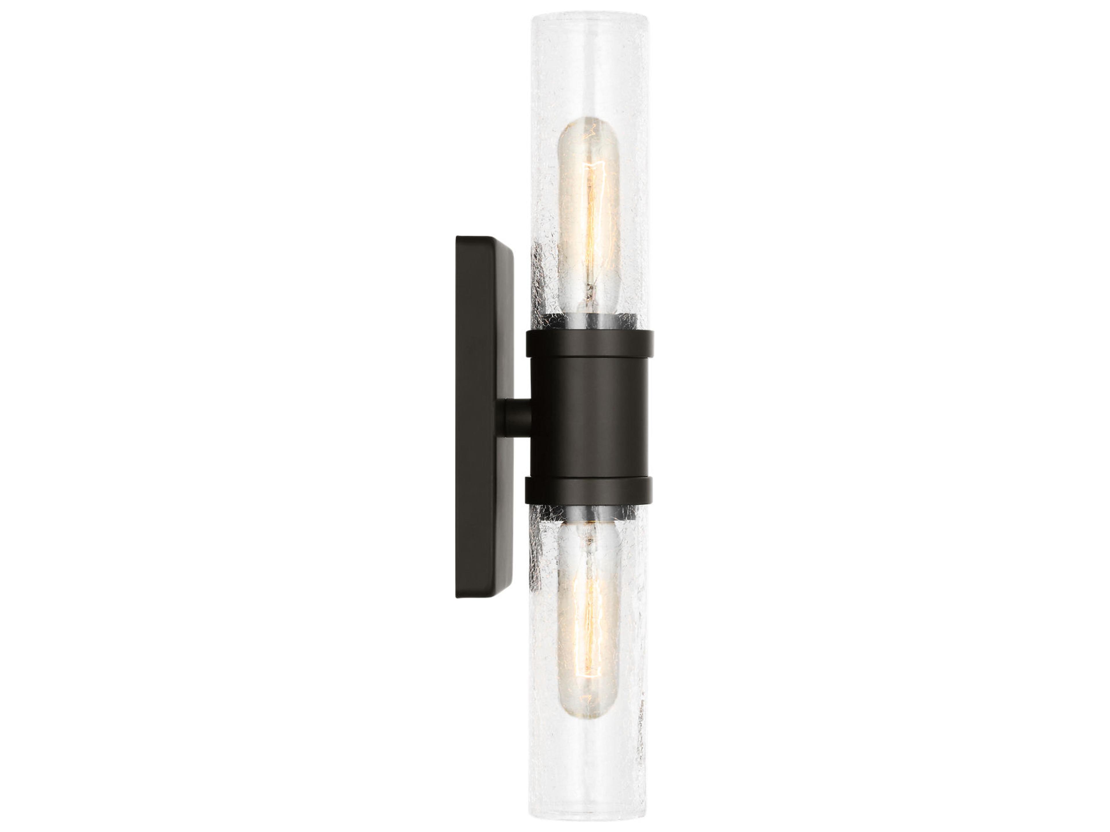 Visual Comfort Studio Keaton 2-Light Midnight Black Vanity Light