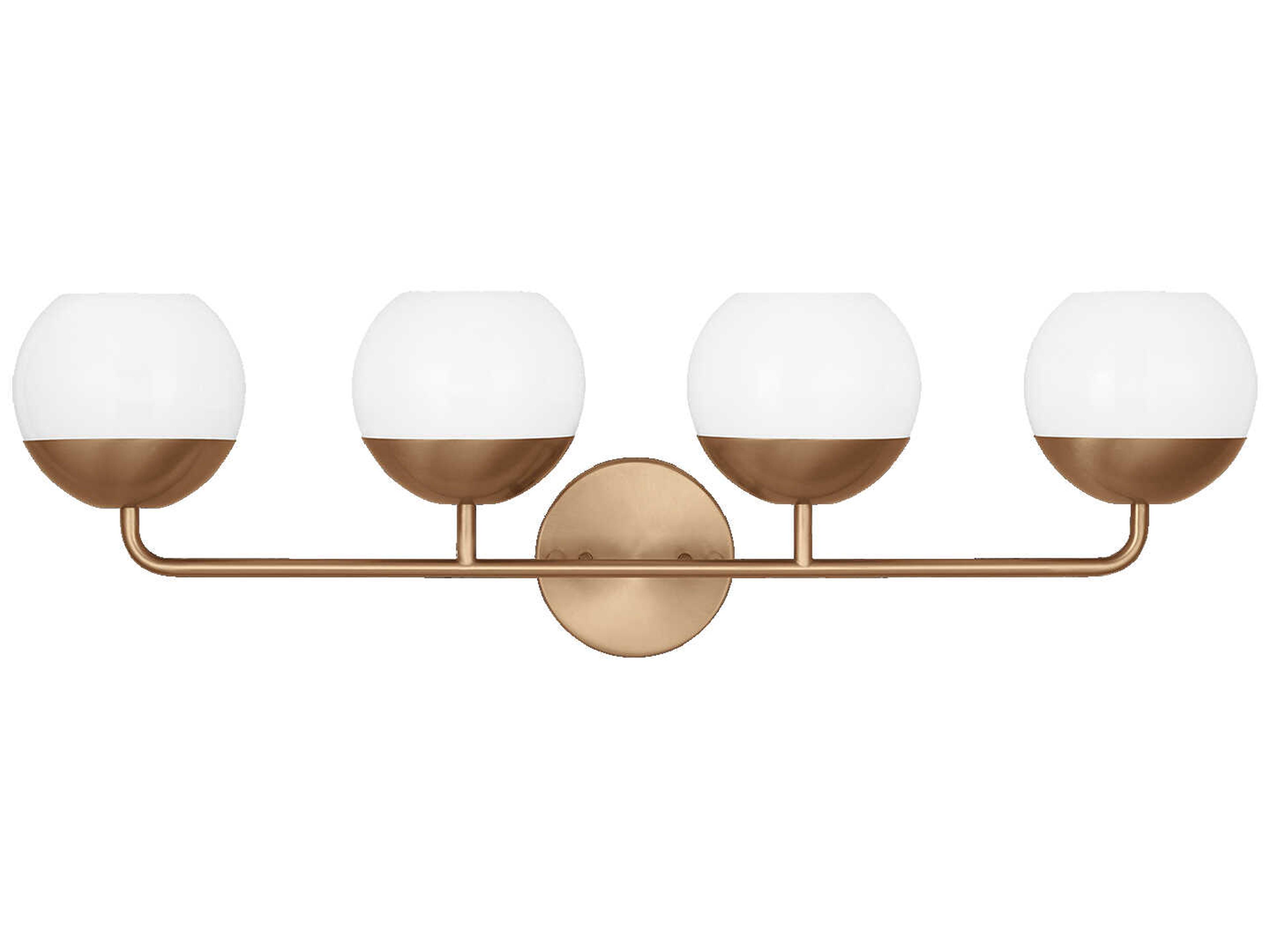 Alvin Bath Vanity Light in Satin Brass