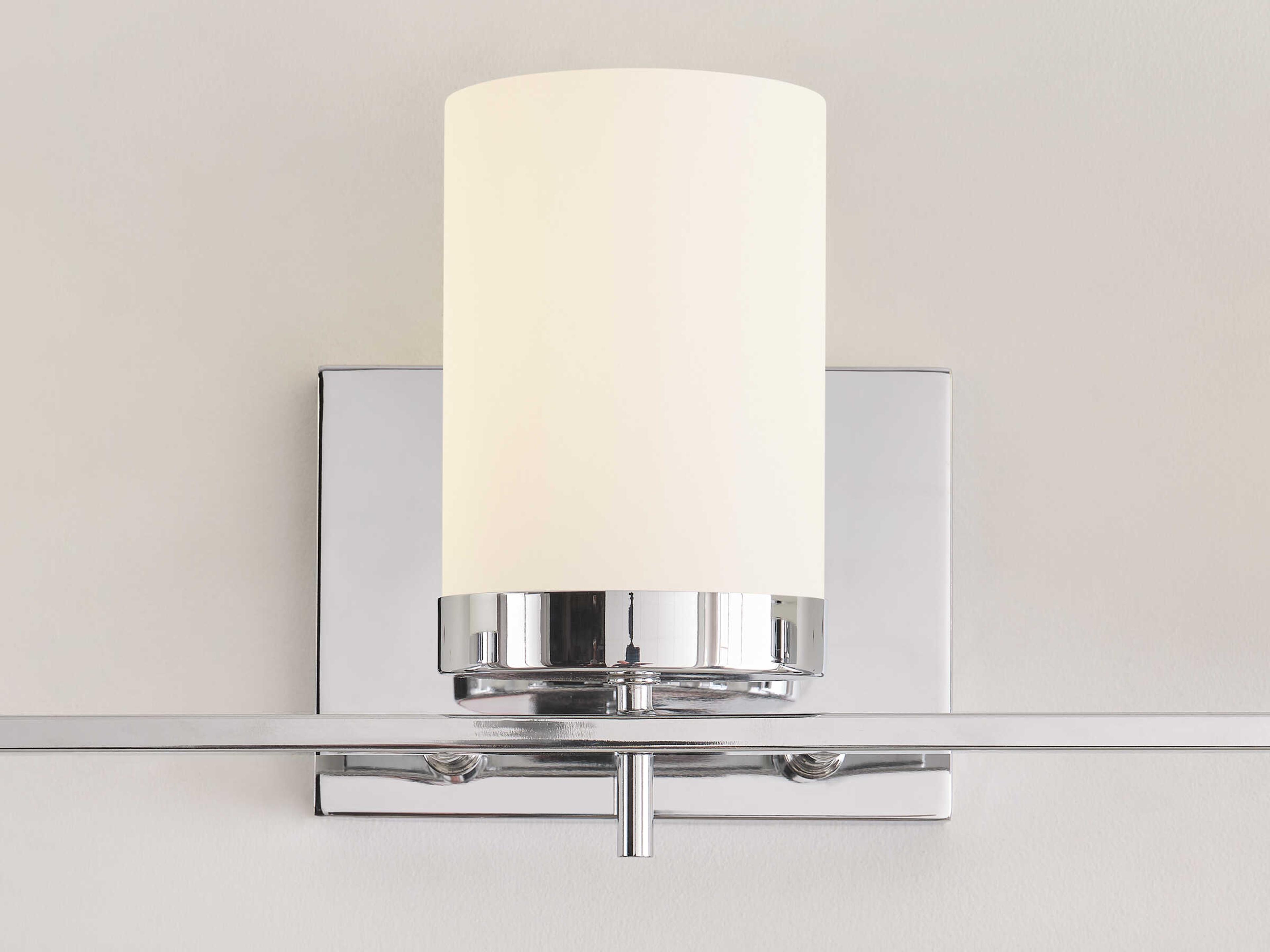 Visual Comfort Studio Zire 3-Light Chrome Vanity Light
