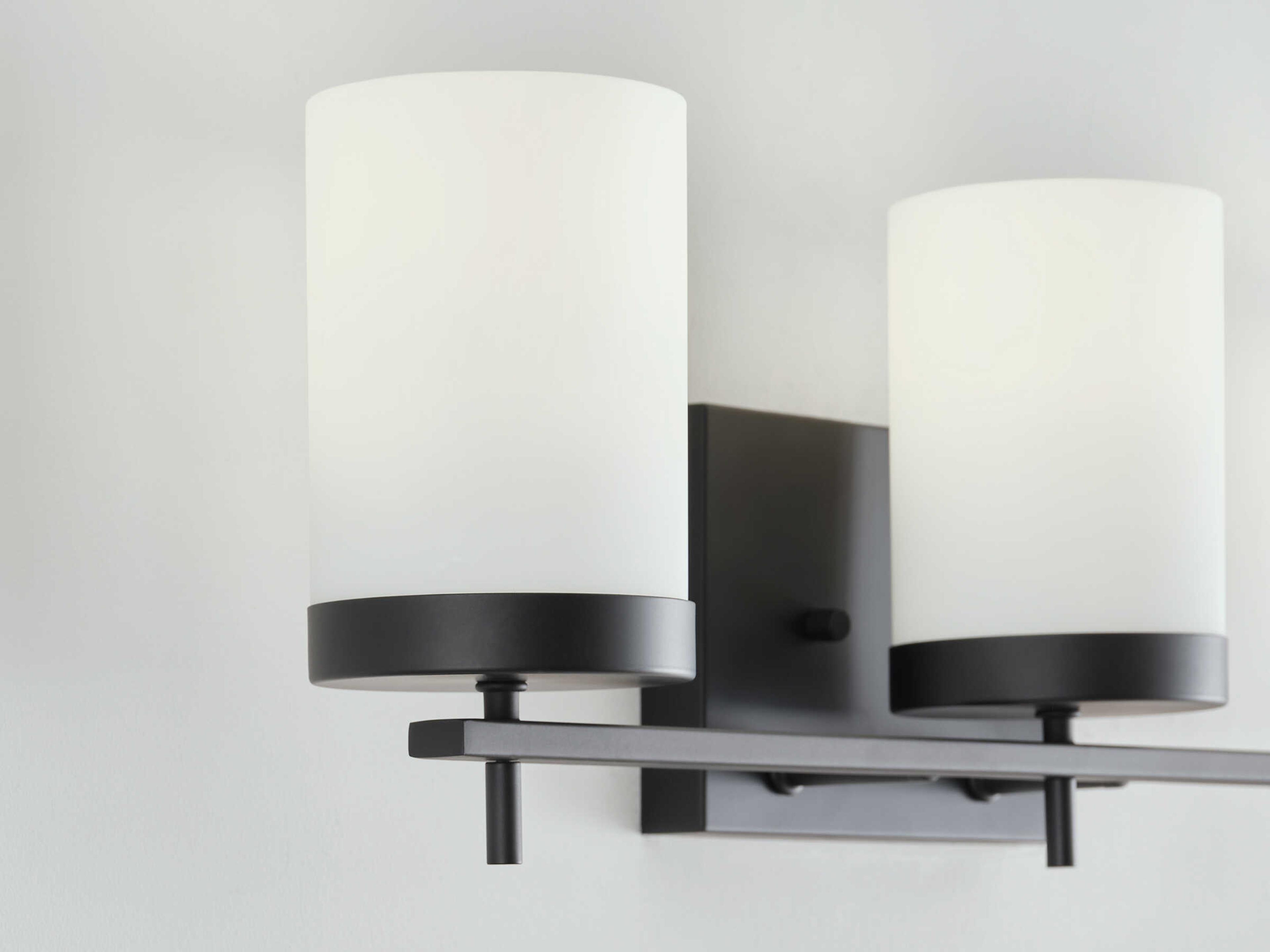 Visual Comfort Studio Zire 3-Light Midnight Black Vanity Light