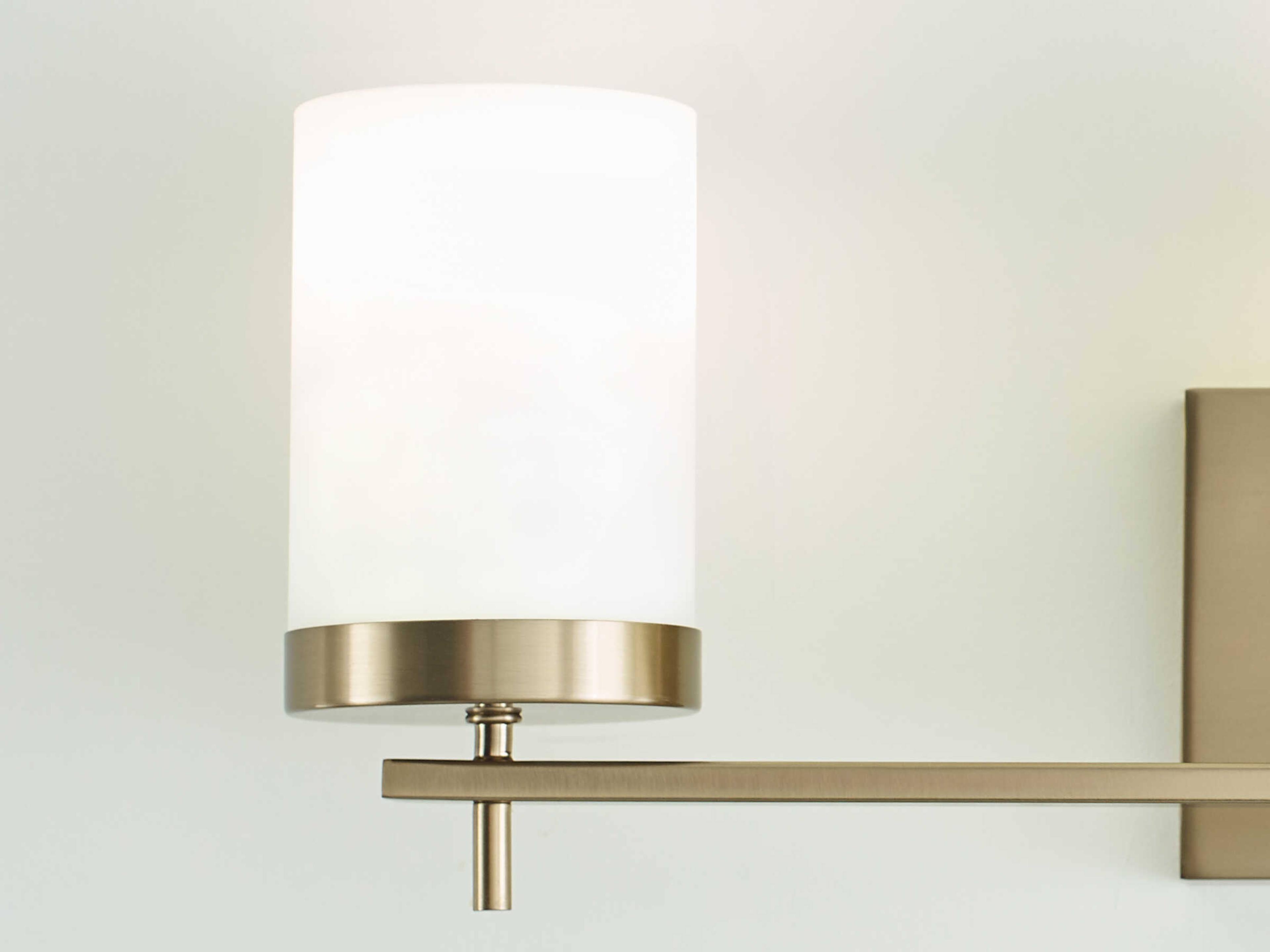 Visual Comfort Studio Zire 3-Light Satin Brass Vanity Light