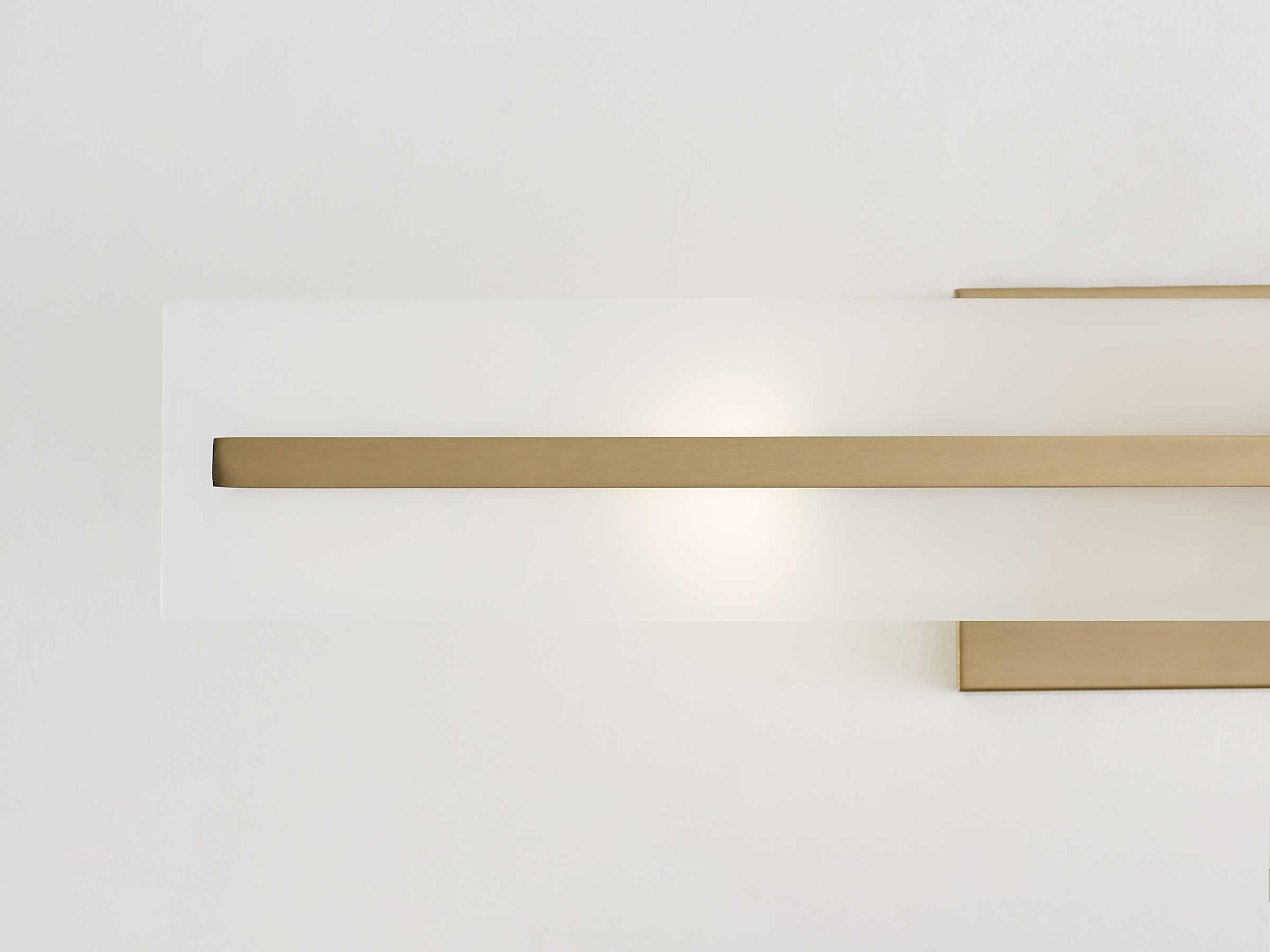 Visual Comfort Studio Dex 2-Light Satin Brass Vanity Light