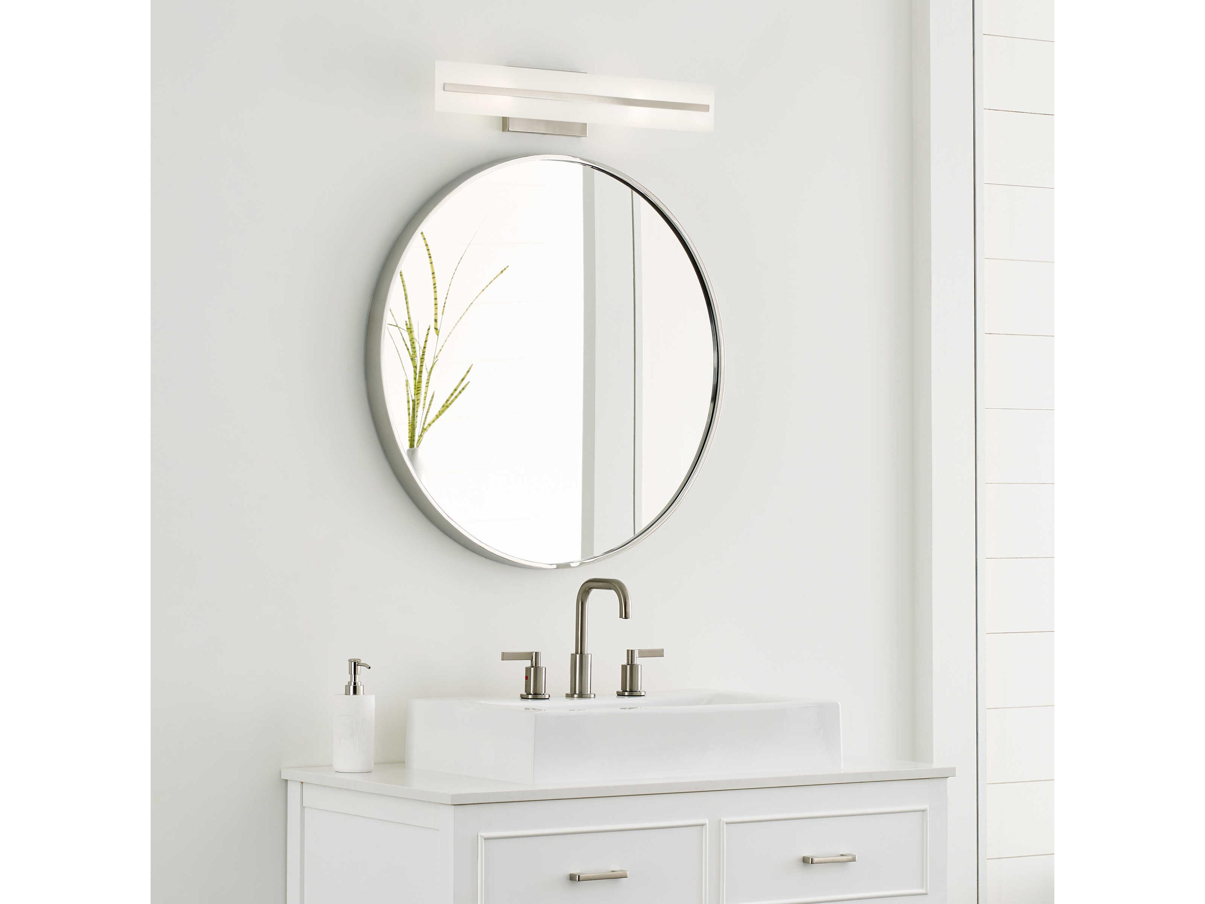 Visual Comfort Studio Dex 2-Light Brushed Nickel Vanity Light