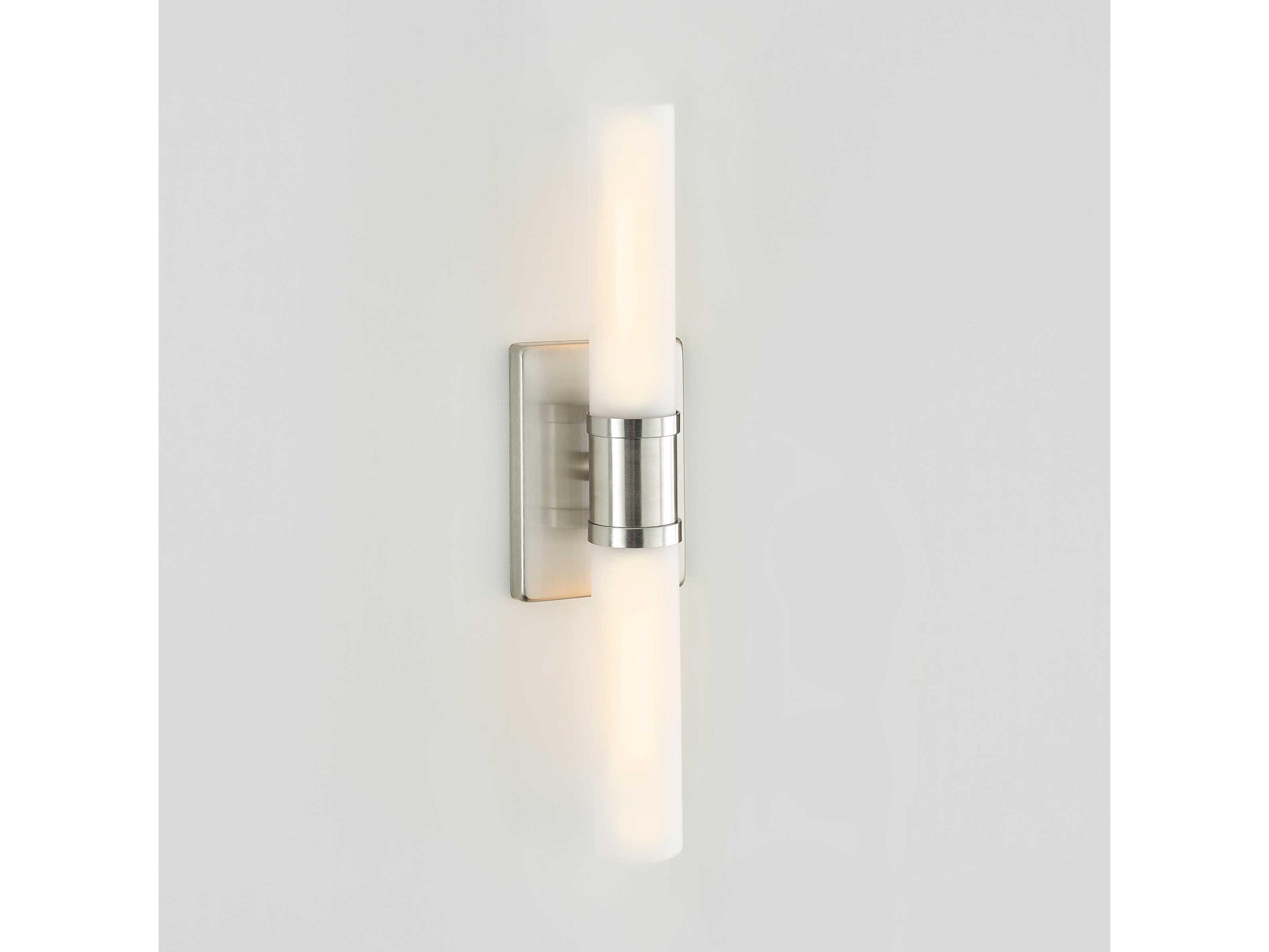 Visual Comfort Studio Keaton 2-Light Brushed Nickel Vanity Light