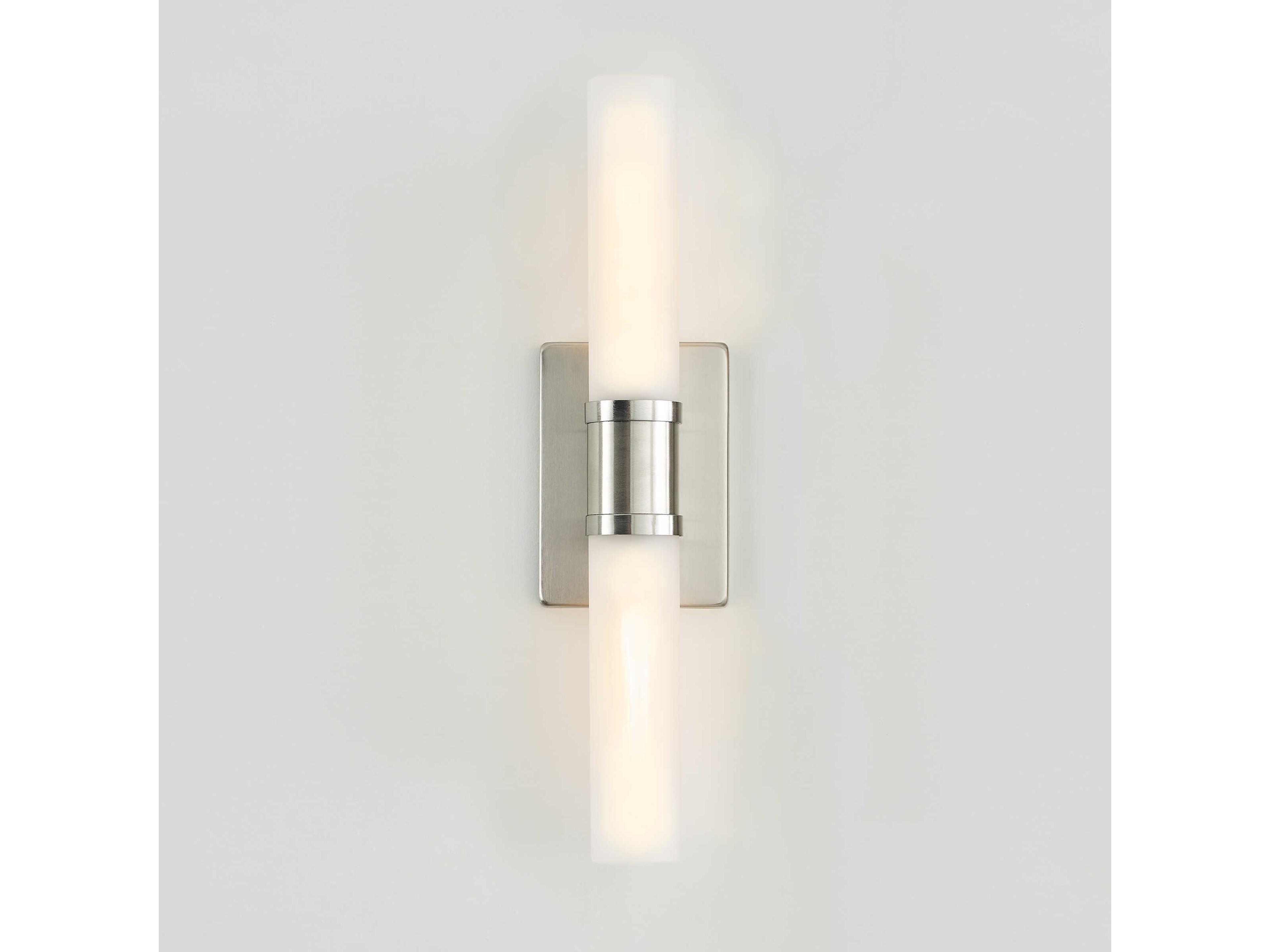 Visual Comfort Studio Keaton 2-Light Brushed Nickel Vanity Light