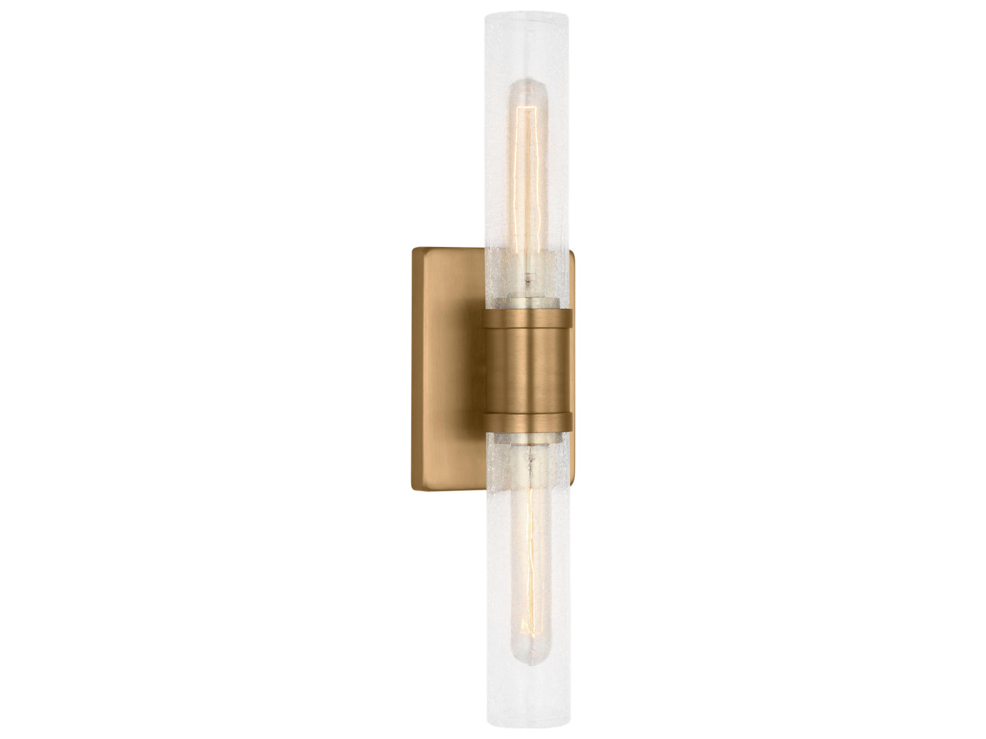 Keaton 2-Light Satin Brass Vanity Light