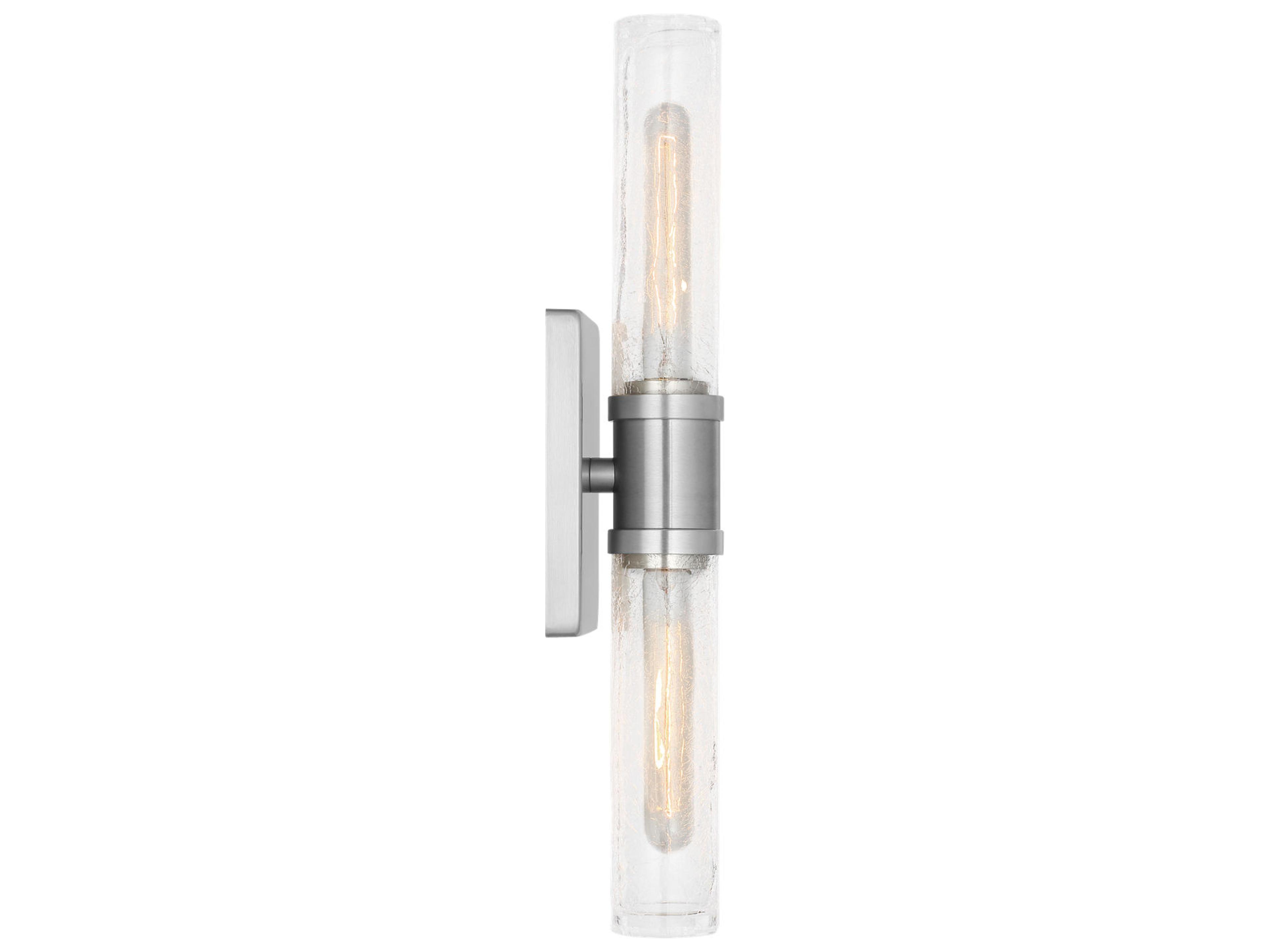 Visual Comfort Studio Keaton 2-Light Brushed Nickel Vanity Light