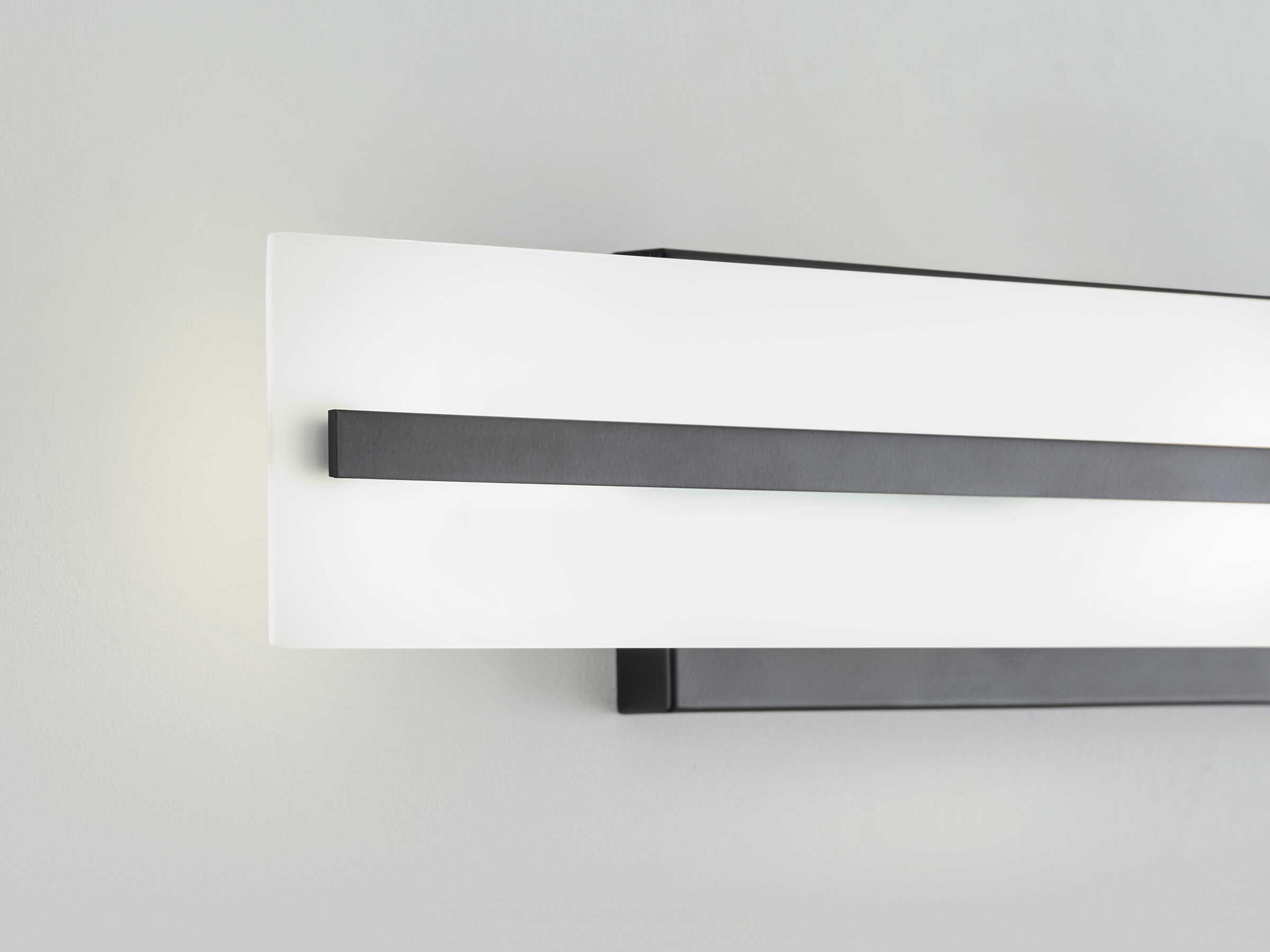 Visual Comfort Studio Dex 3-Light Midnight Black Vanity Light