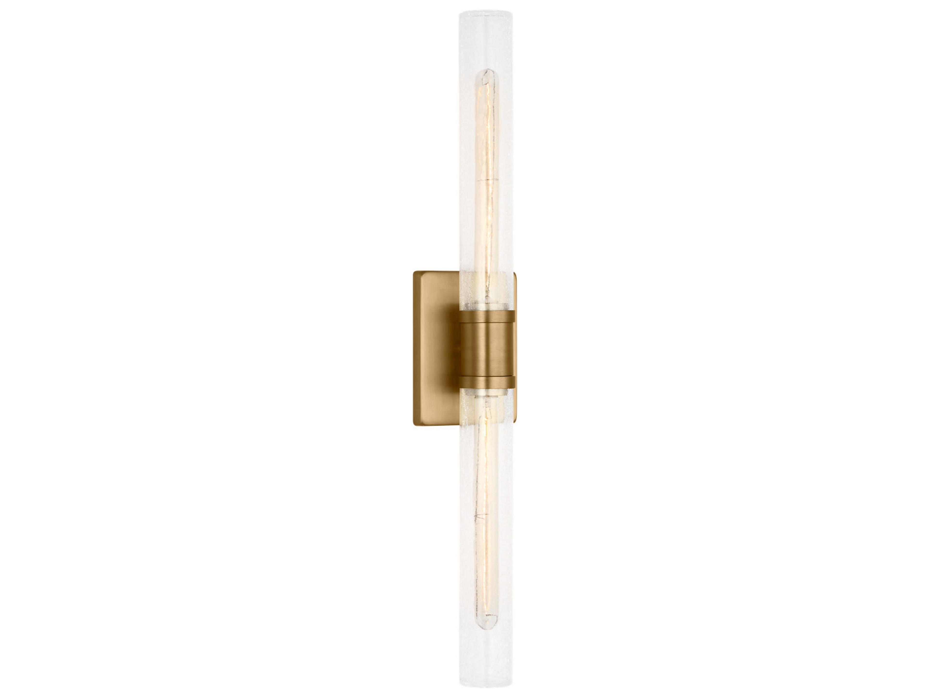 Keaton 2-Light Satin Brass Vanity Light