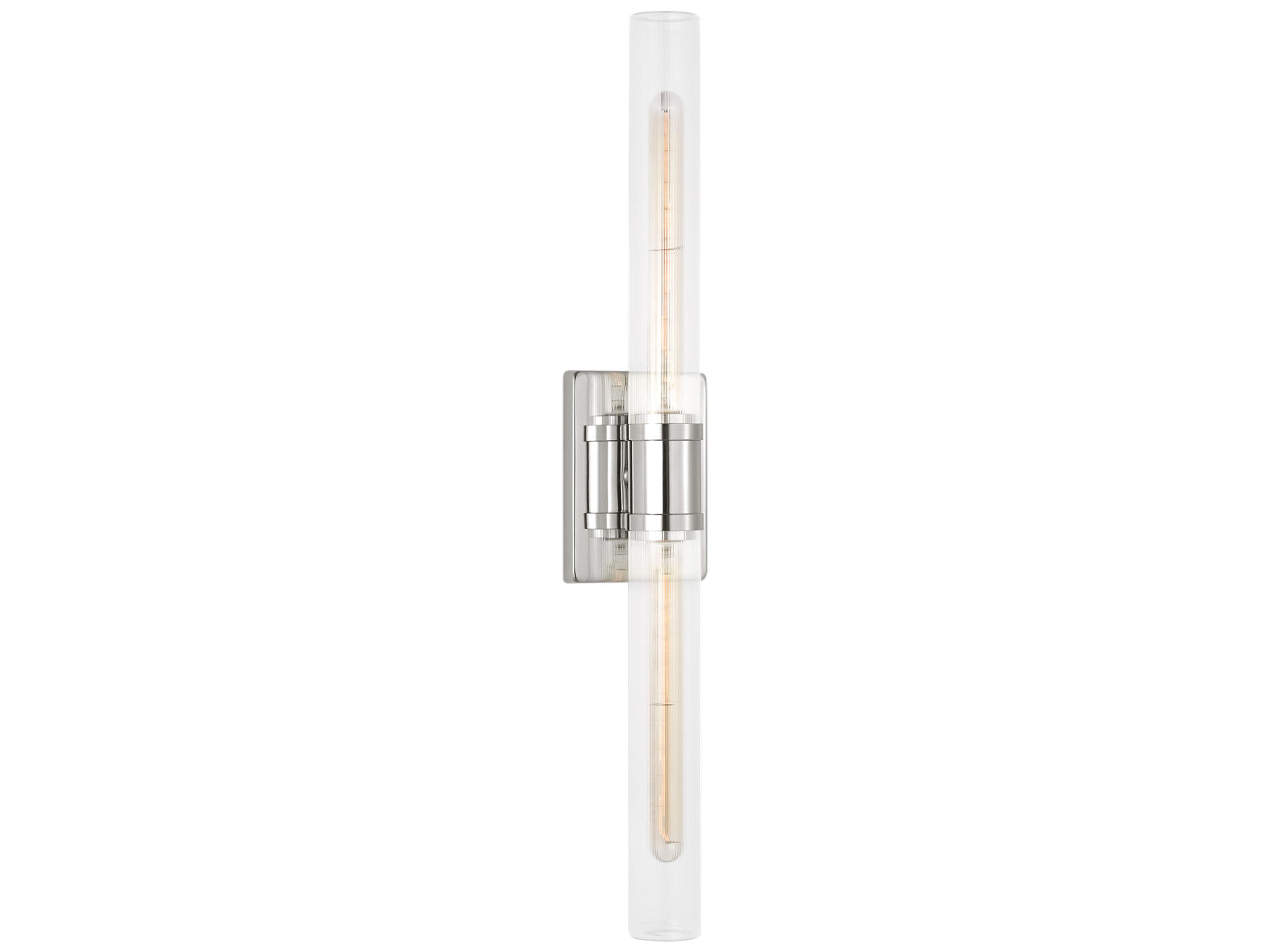 Keaton 2-Light Chrome Vanity Light