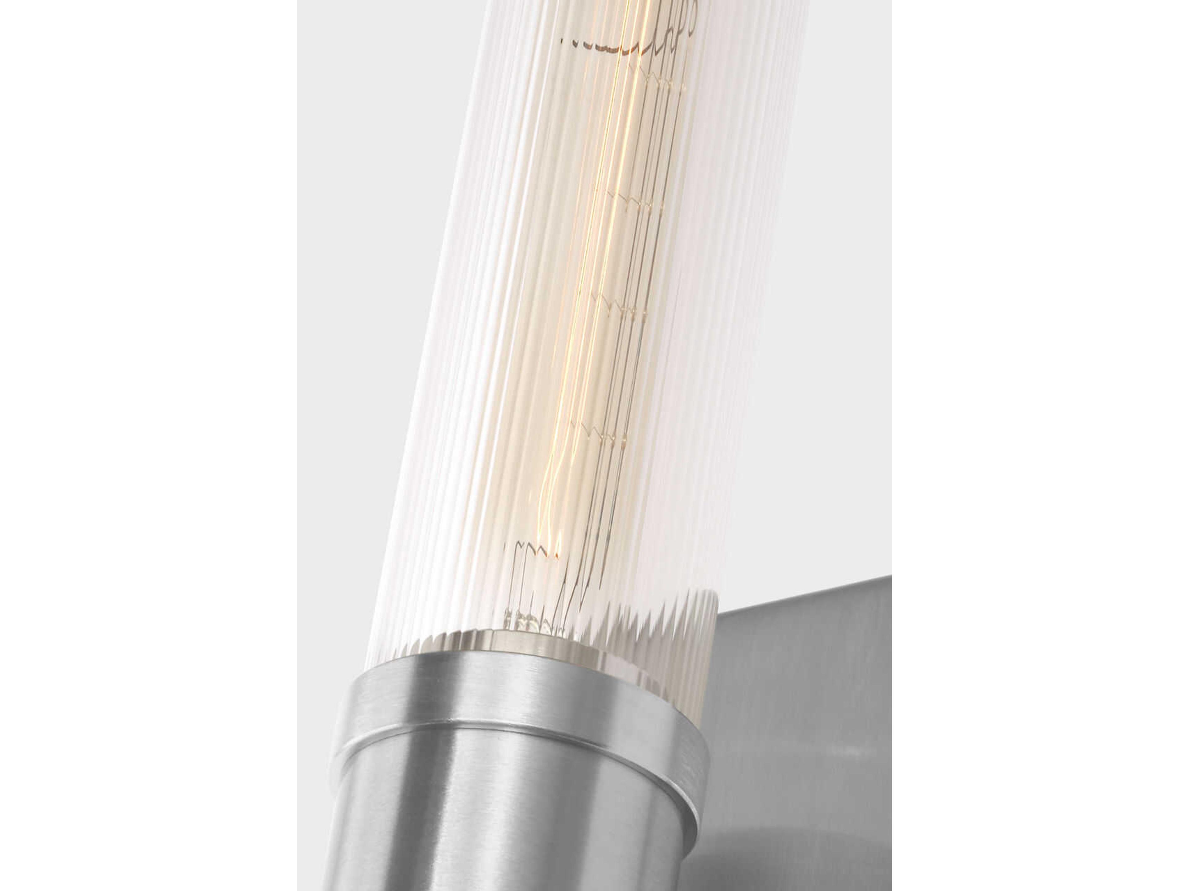 Visual Comfort Studio Keaton 2-Light Brushed Nickel Vanity Light