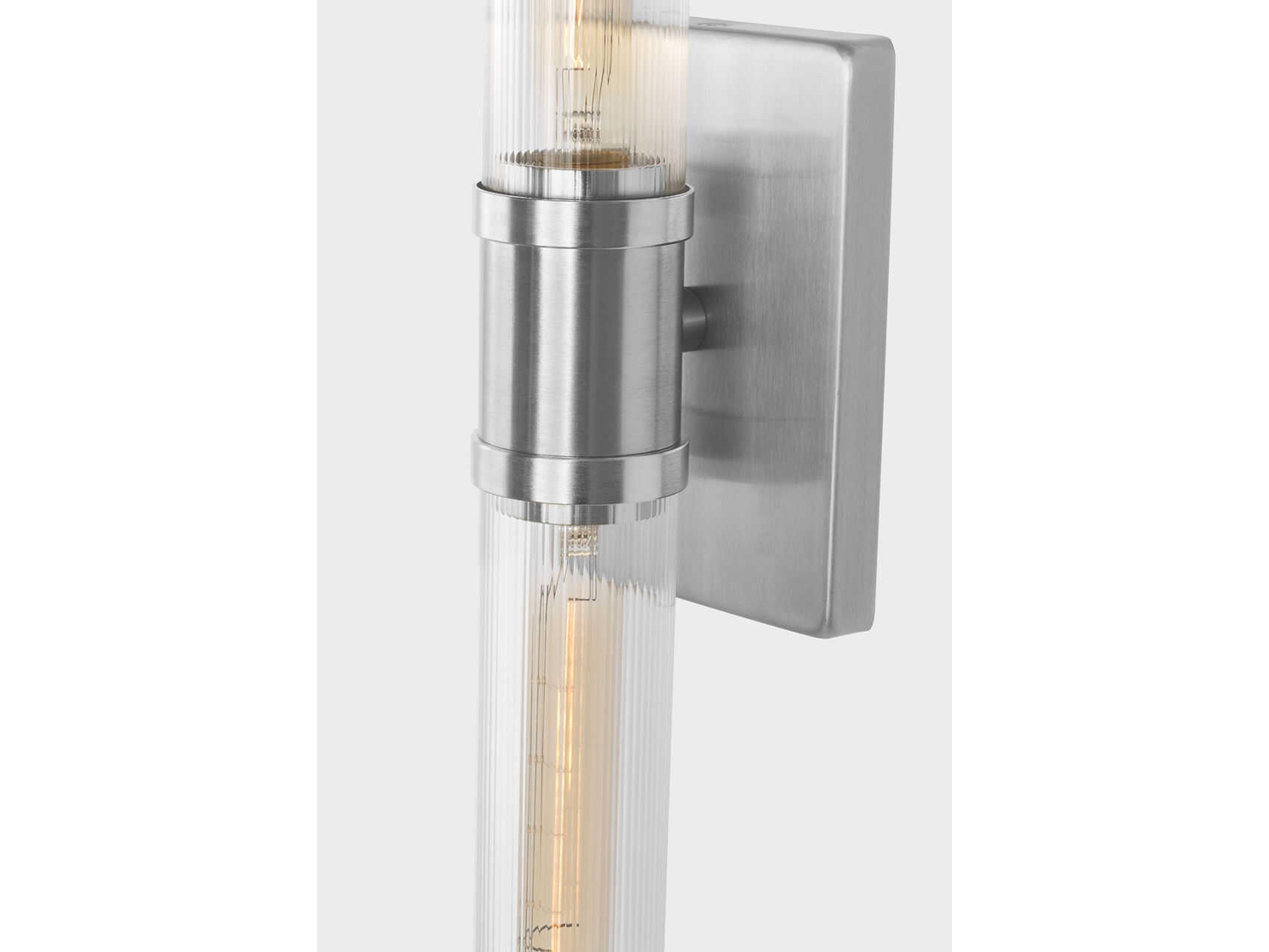 Visual Comfort Studio Keaton 2-Light Brushed Nickel Vanity Light