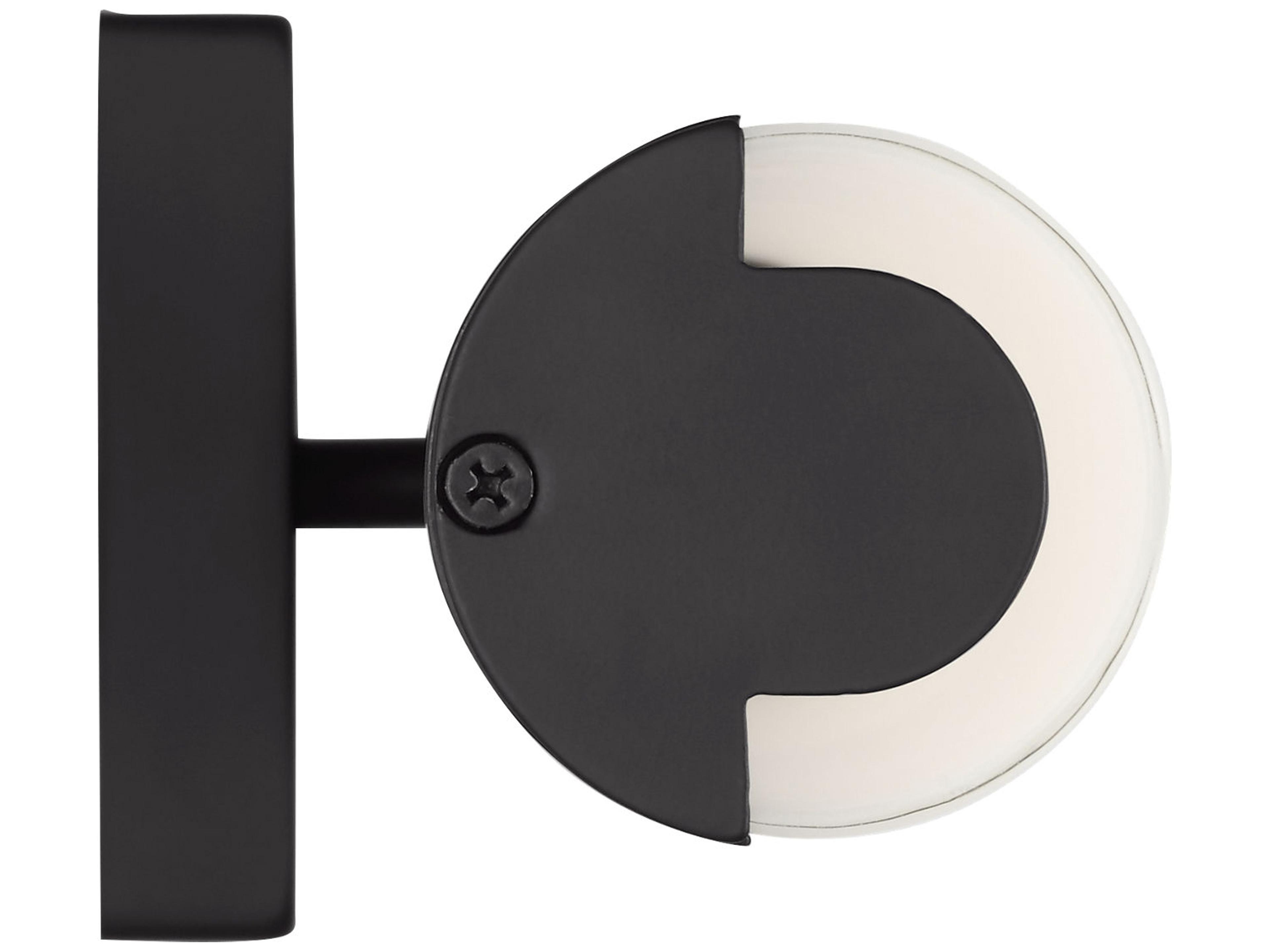 Visual Comfort Studio Kiel 2-Light Midnight Black Vanity Light