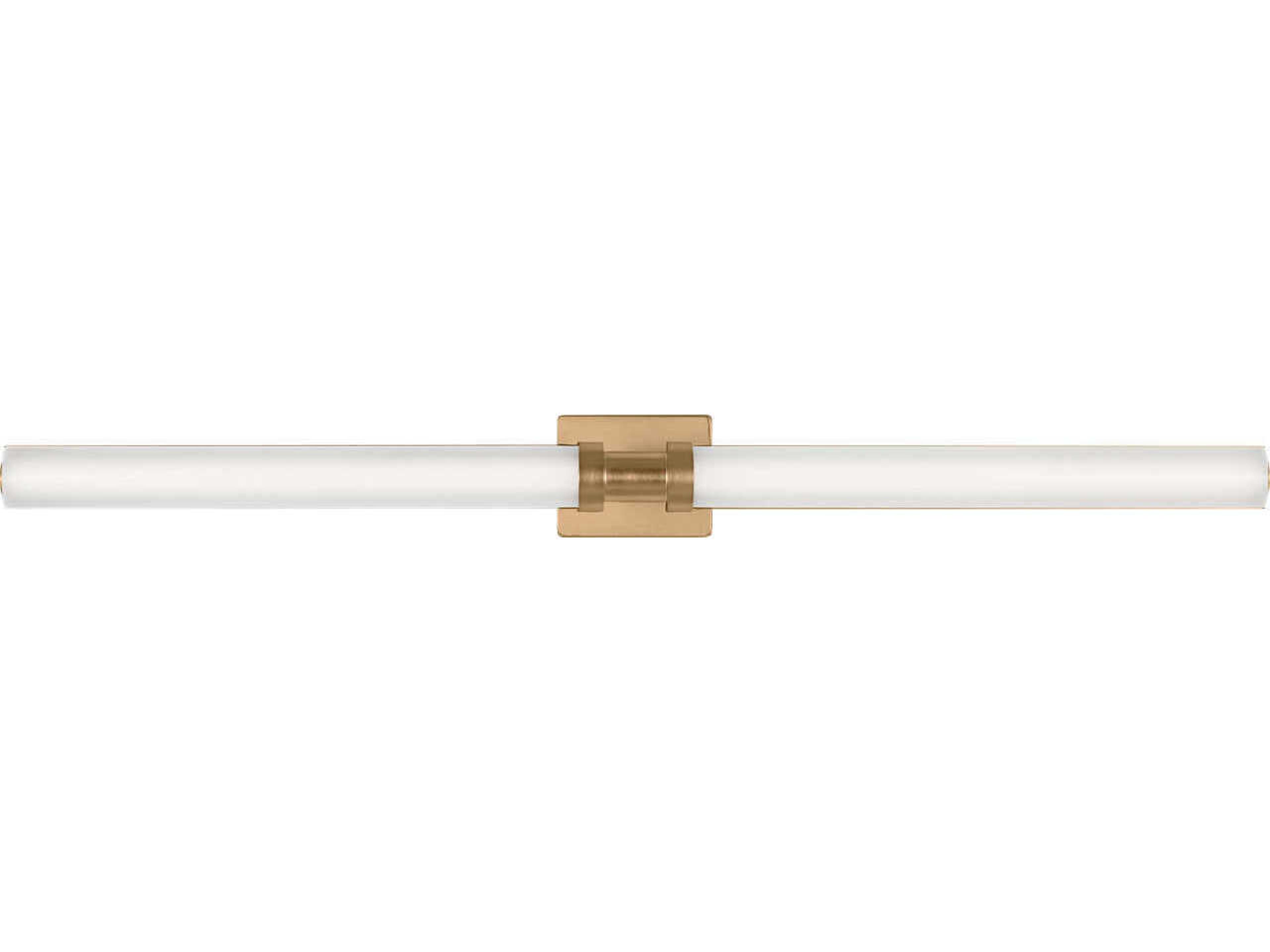 Visual Comfort Studio Kiel 2-Light Satin Brass Vanity Light