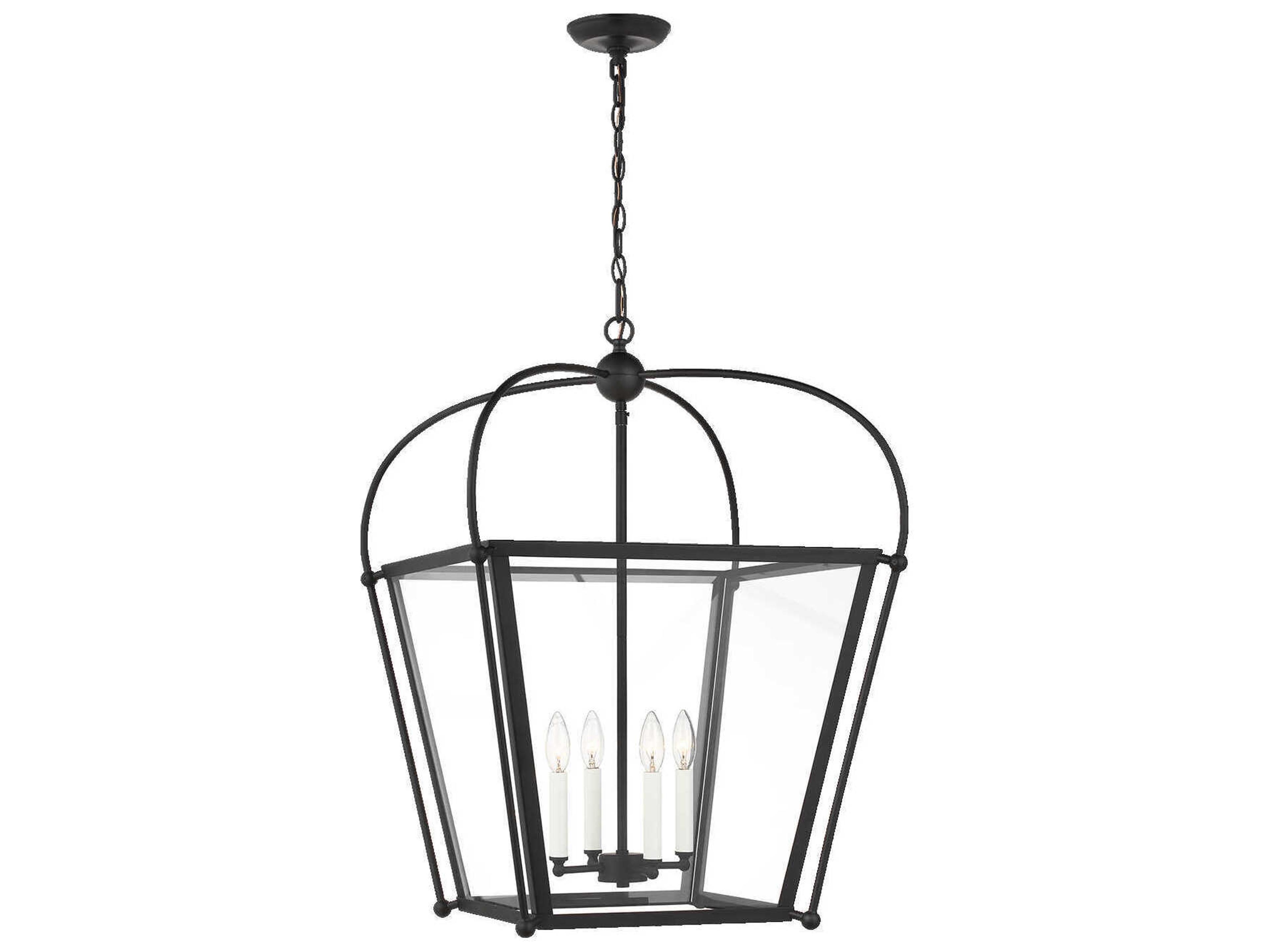 Charleston Foyer Pendant Light Modern Cage Style