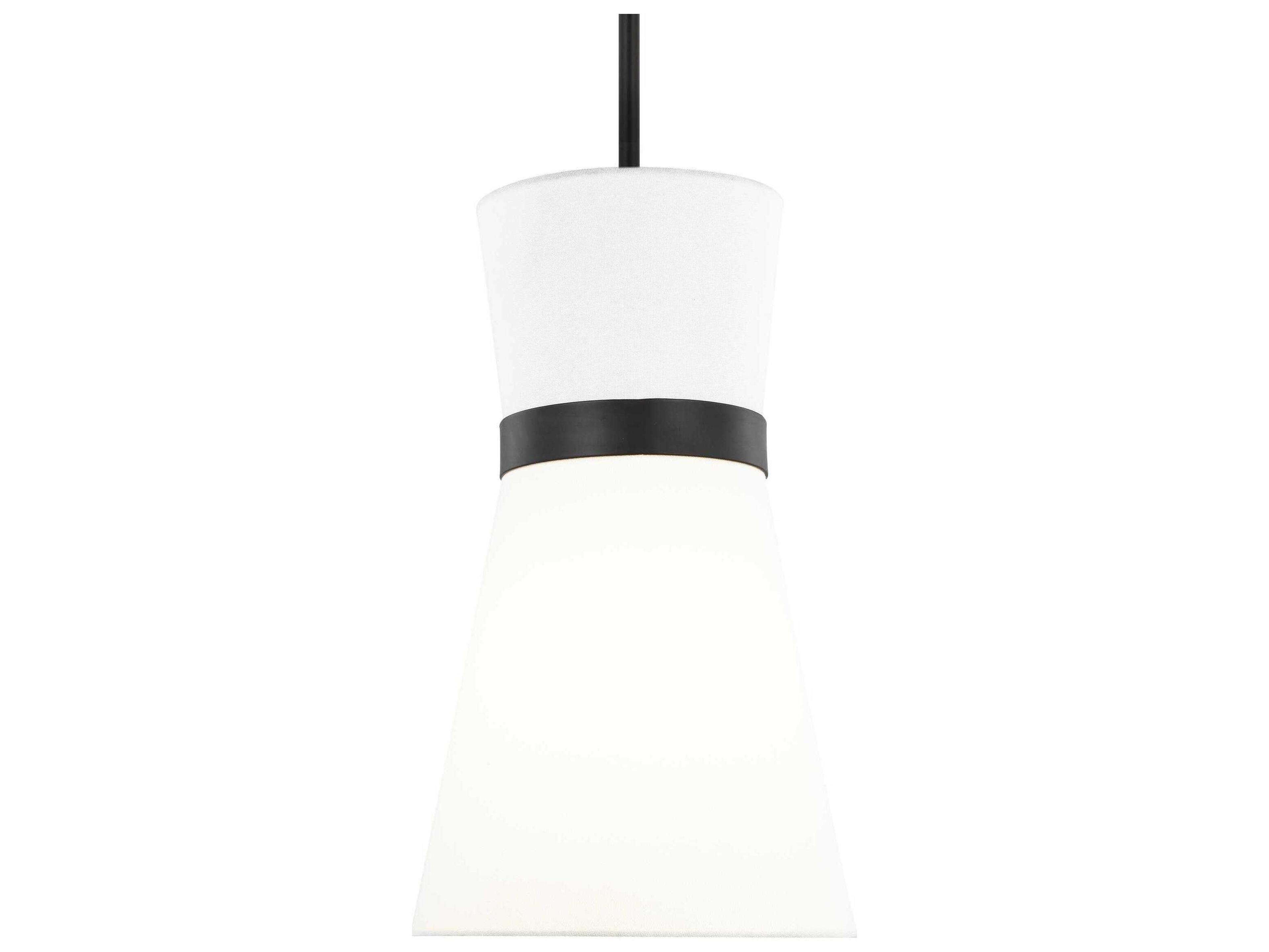Visual Comfort Studio Clark 1-Light Midnight Black Mini Pendant