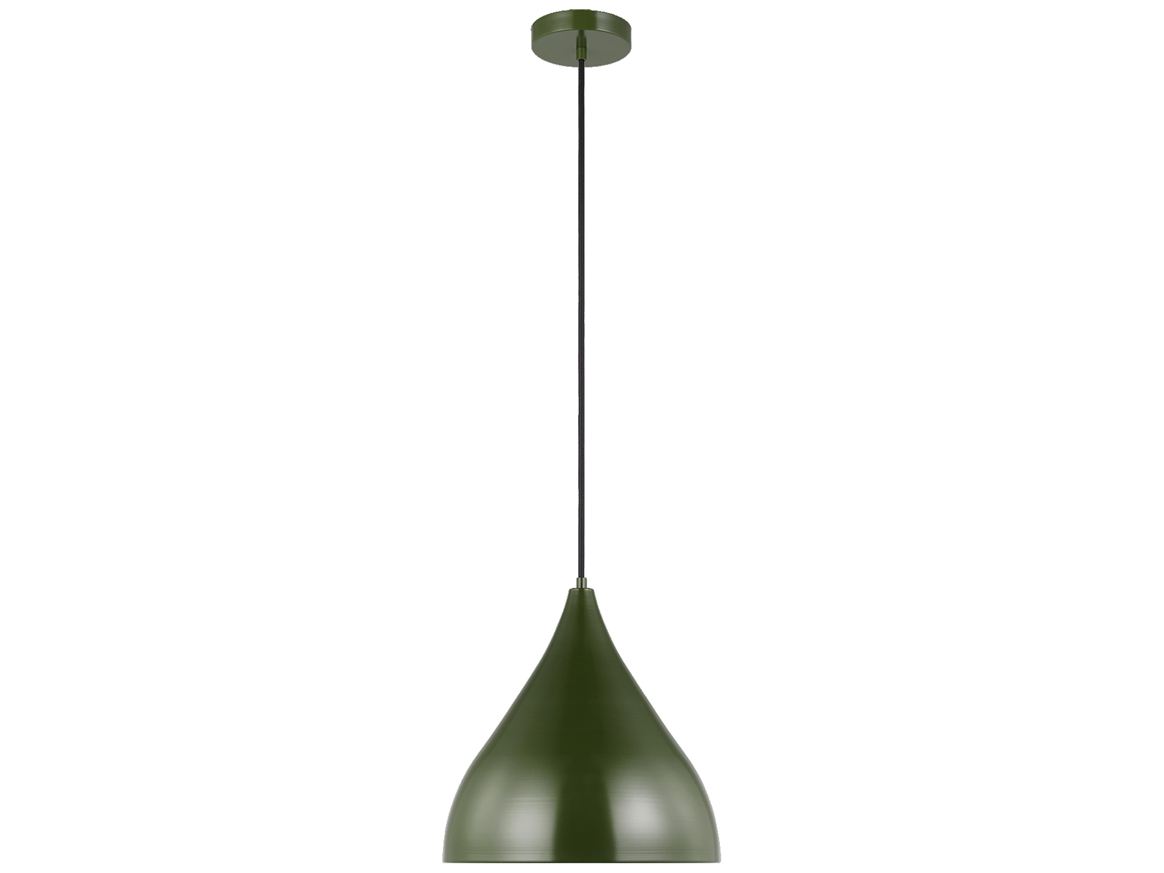 Oden 14-Inch 1-Light Olive Pendant