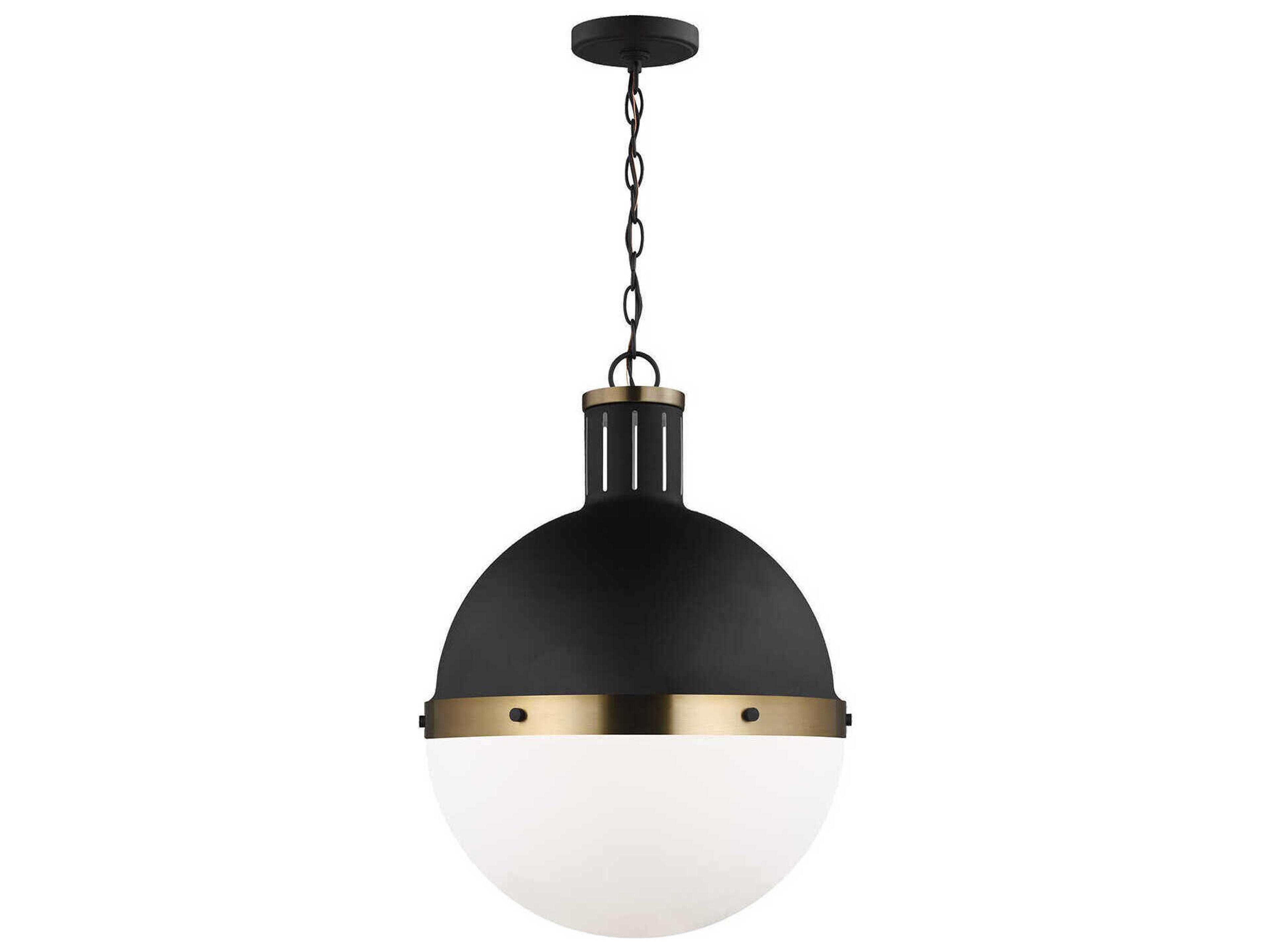 Hanks Midnight Black Large 1 Light Pendant