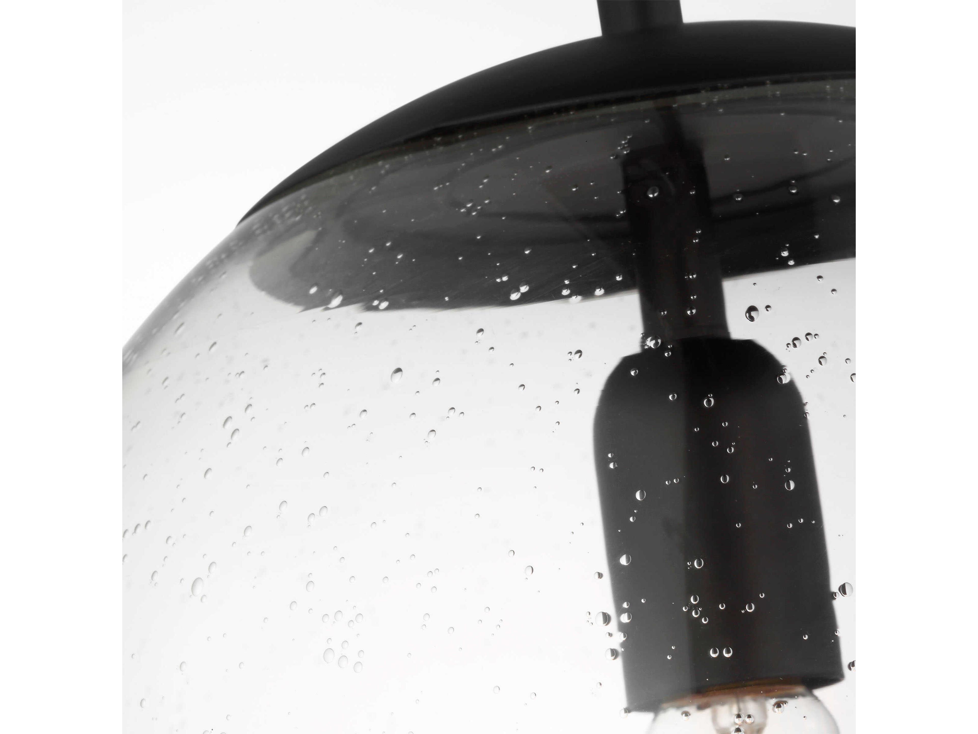 Visual Comfort Studio Leo 1-Light Midnight Black Globe Mini Pendant