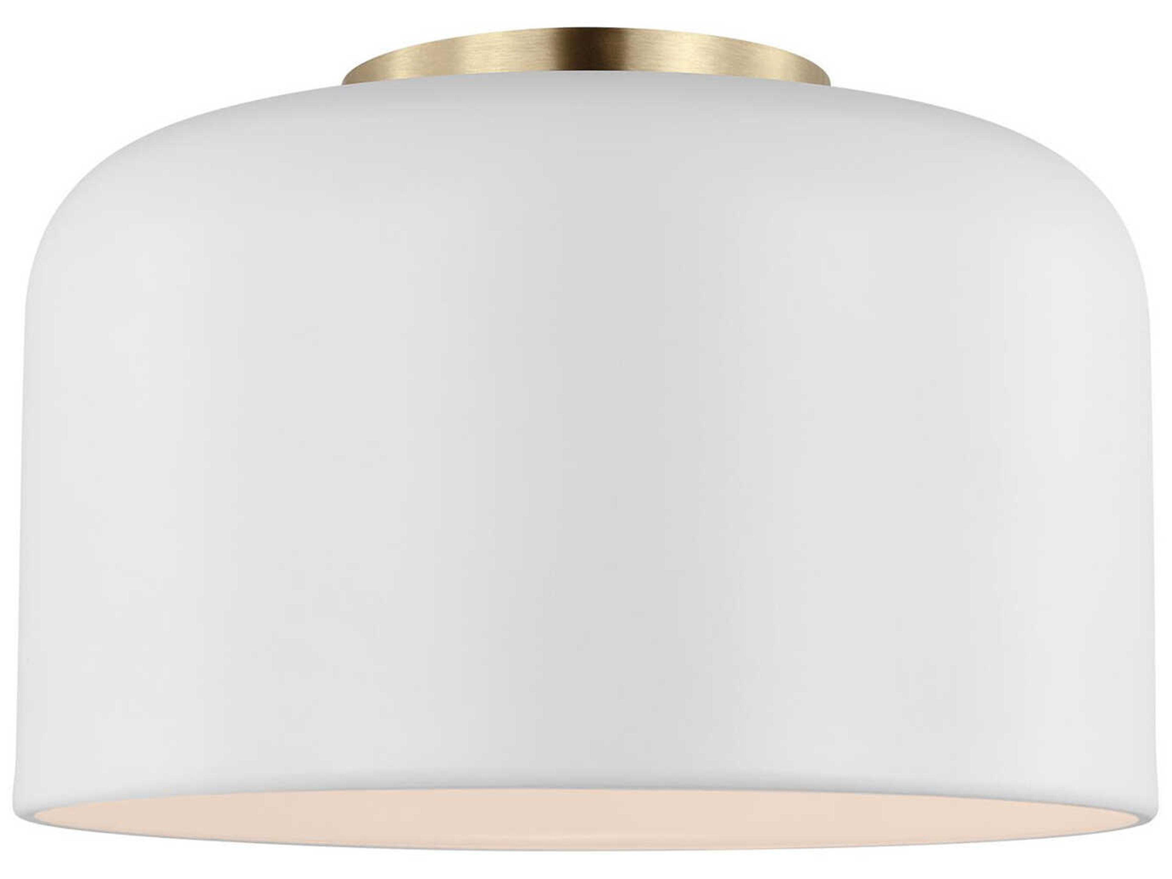 Flush Mount Ceiling Light Malone Matte White