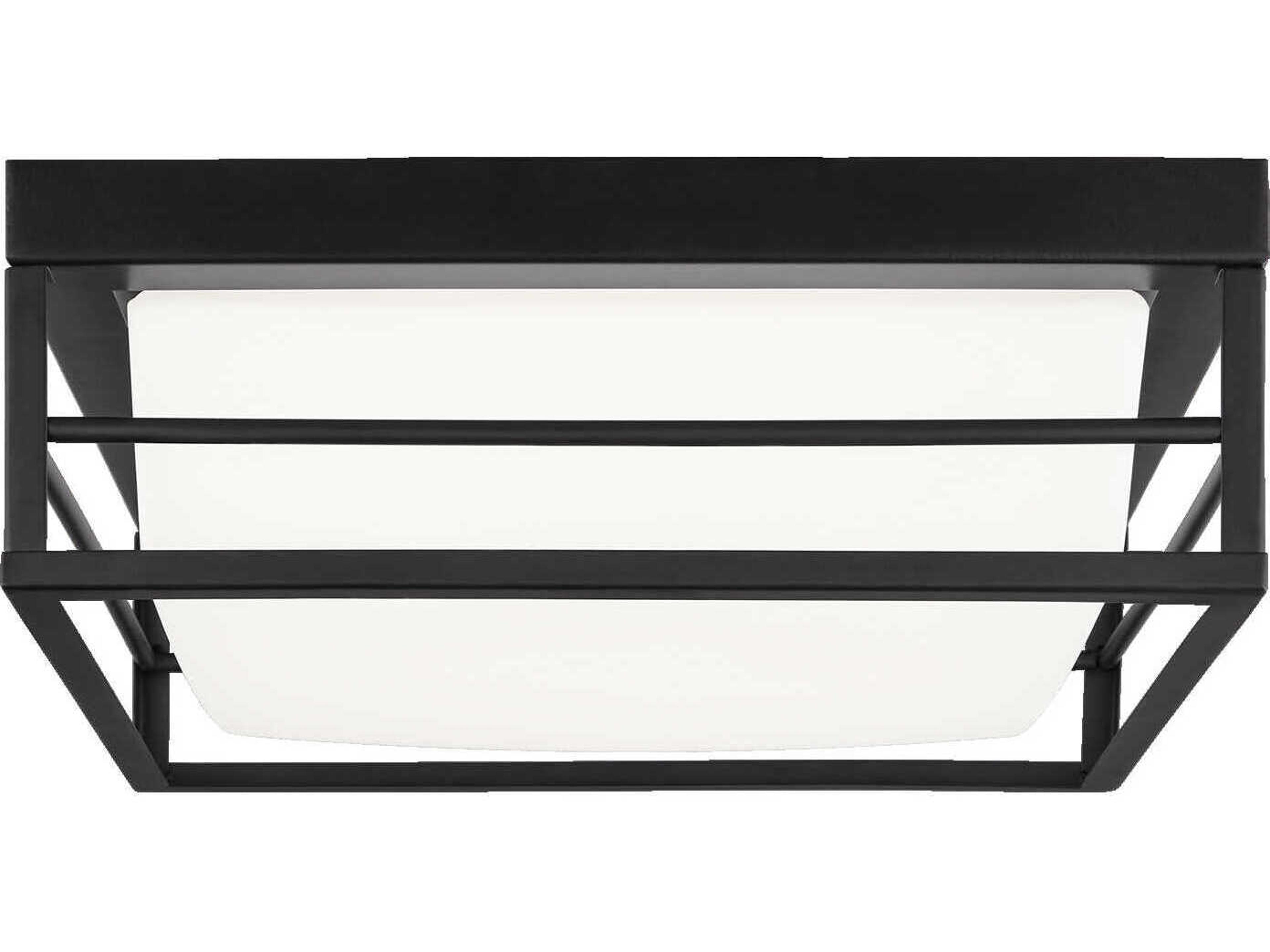 Dearborn Midnight Black LED Flush Mount Ceiling Light