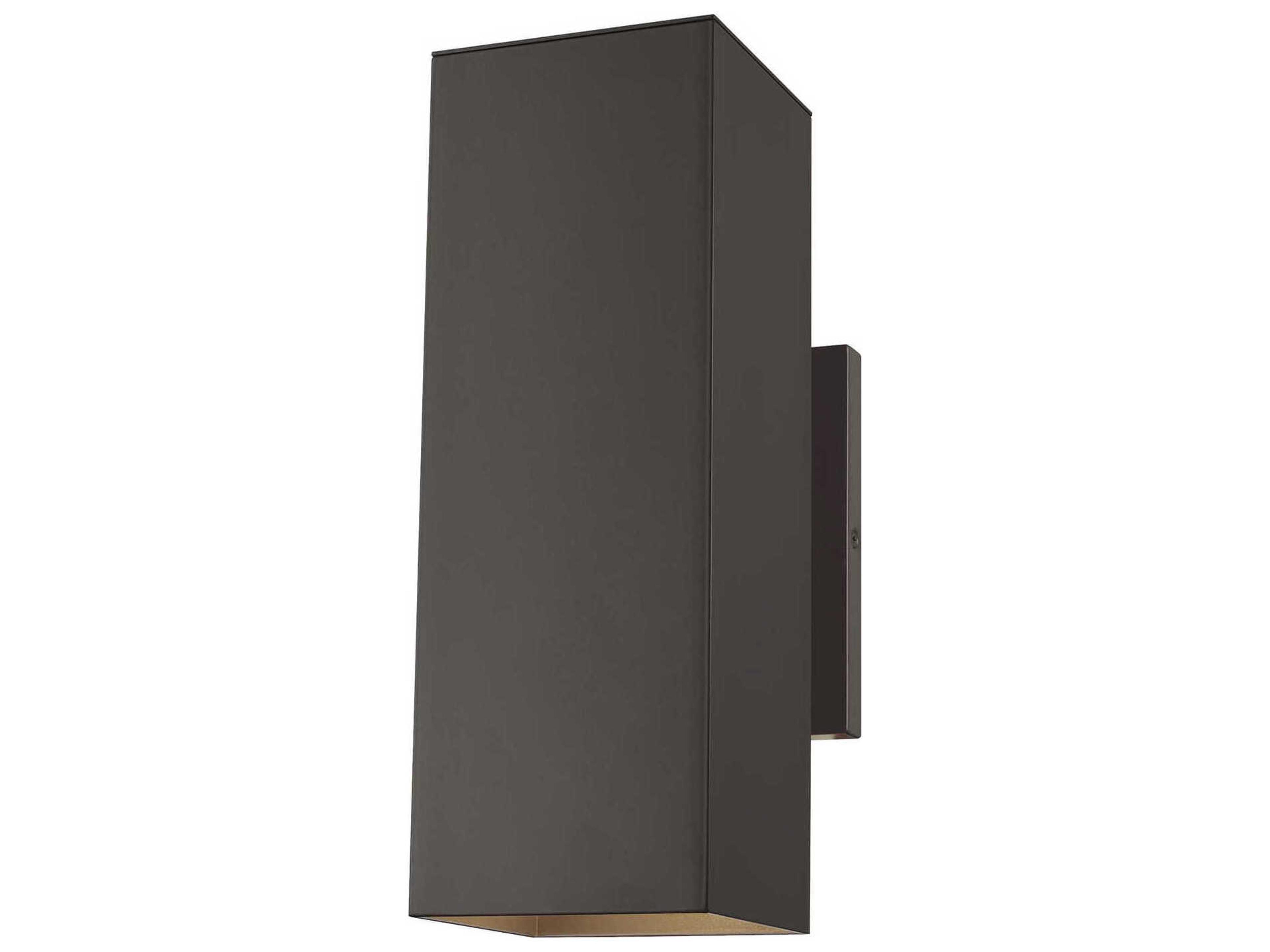 Pohl Medium Two Light Bronze Outdoor Wall Lantern