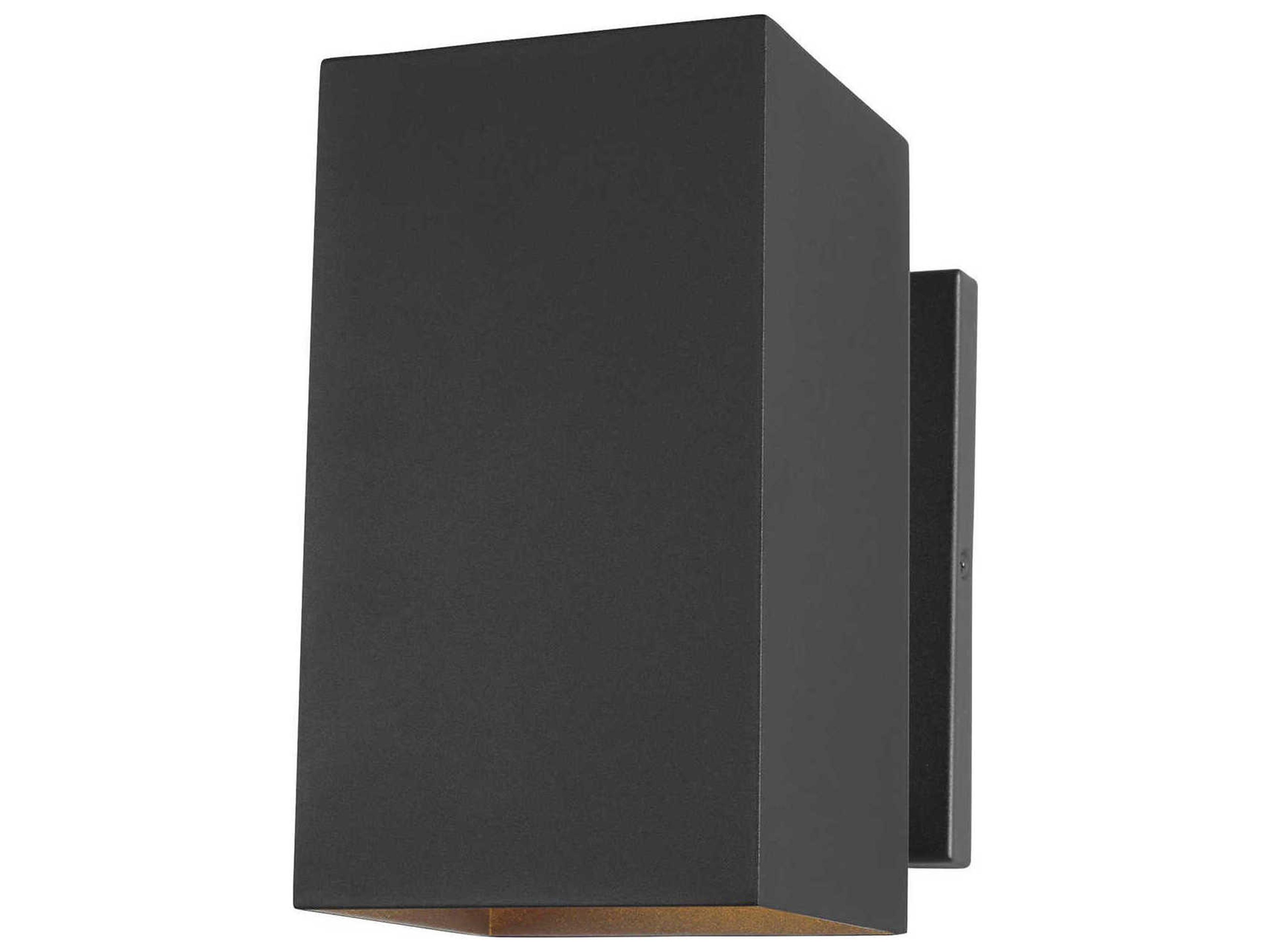 Pohl Medium Outdoor Wall Lantern 1 Light Black