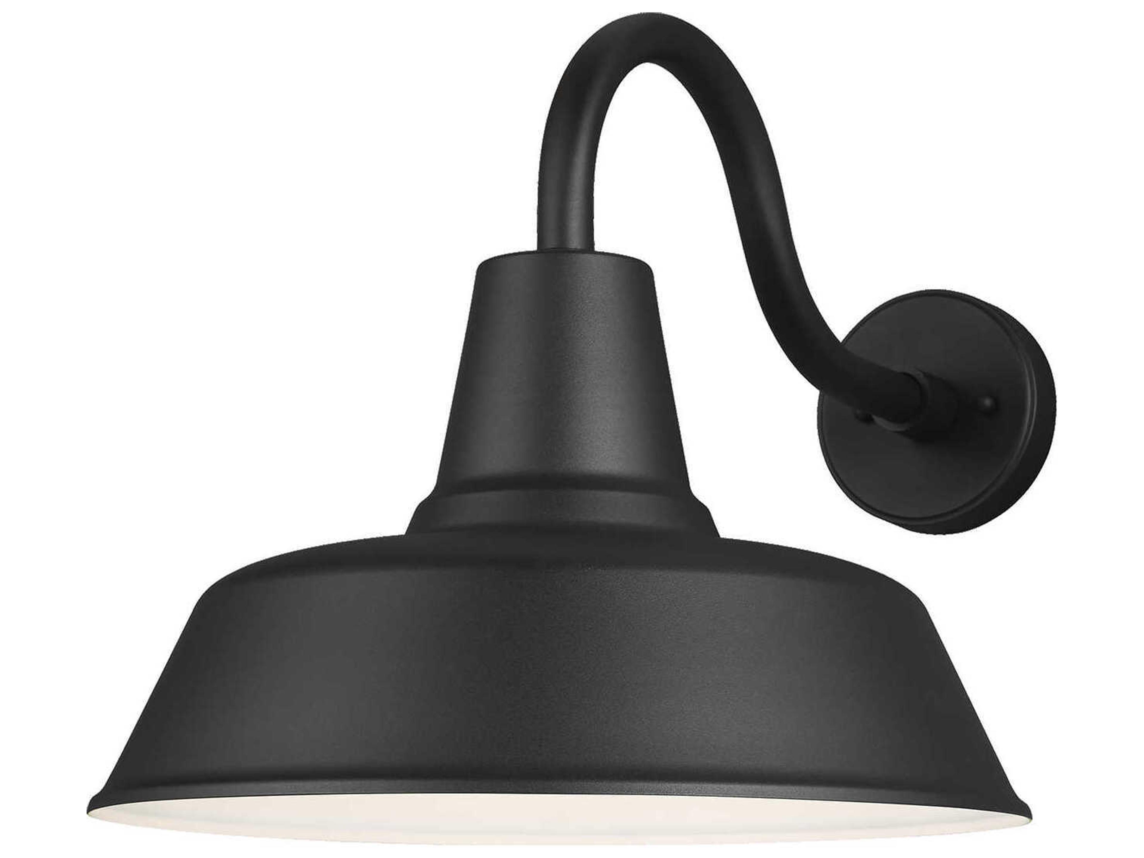 Extra Large Outdoor Wall Lantern Barn Light Black Farmhouse