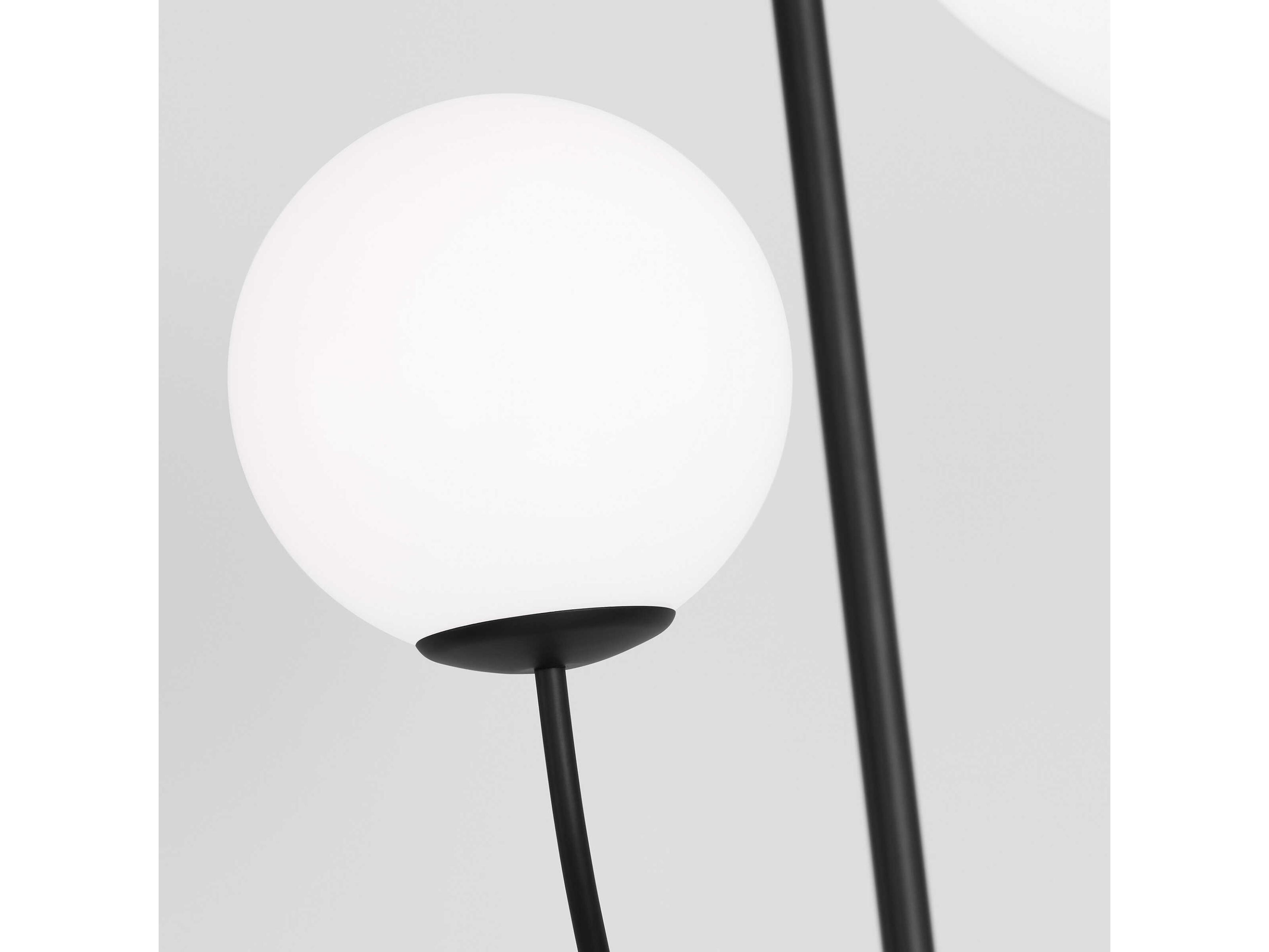 Visual Comfort Studio Galassia 4-Light Midnight Black Globe Chandelier