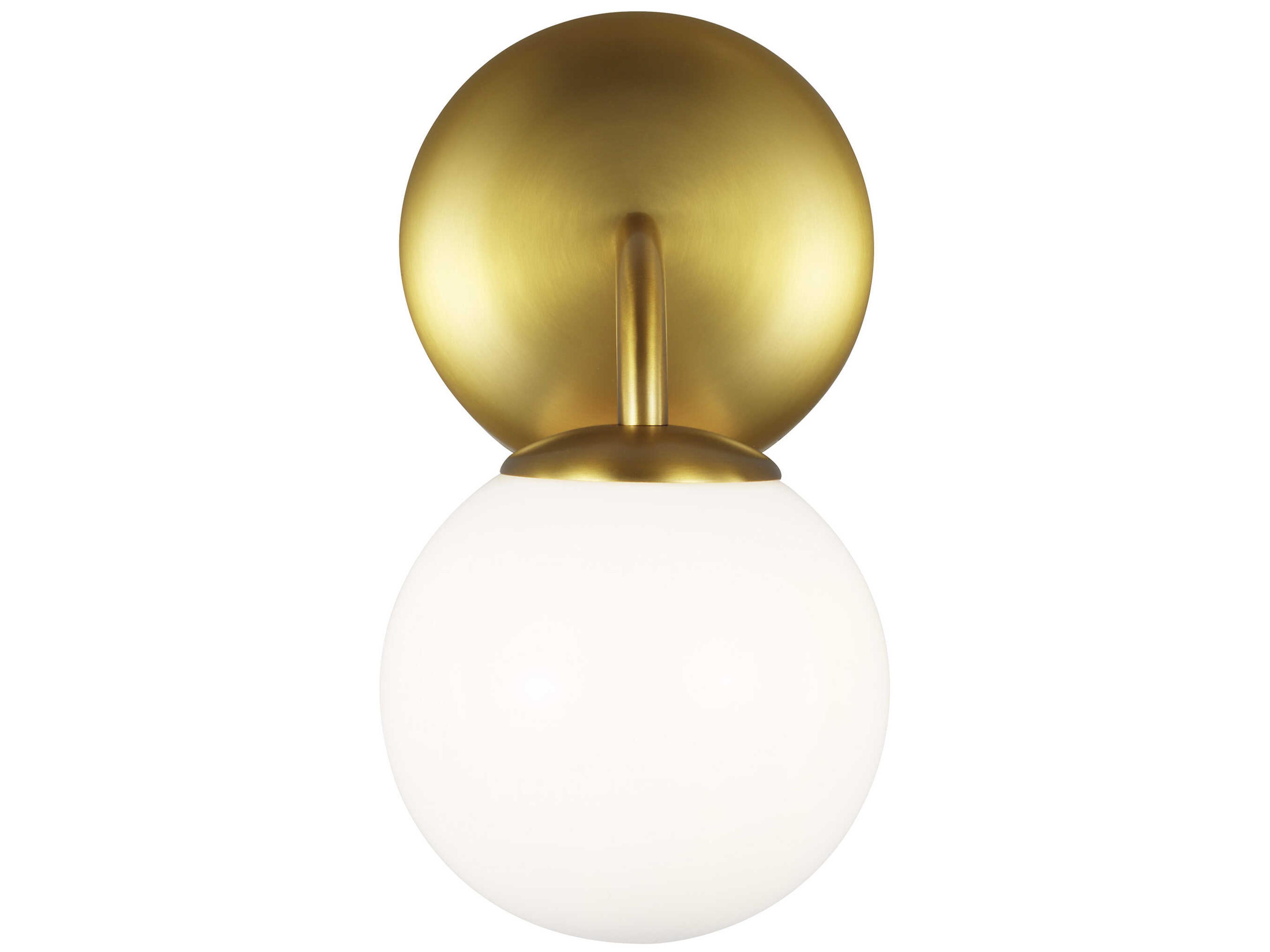 Visual Comfort Studio Galassia 1-Light Burnished Brass Wall Sconce