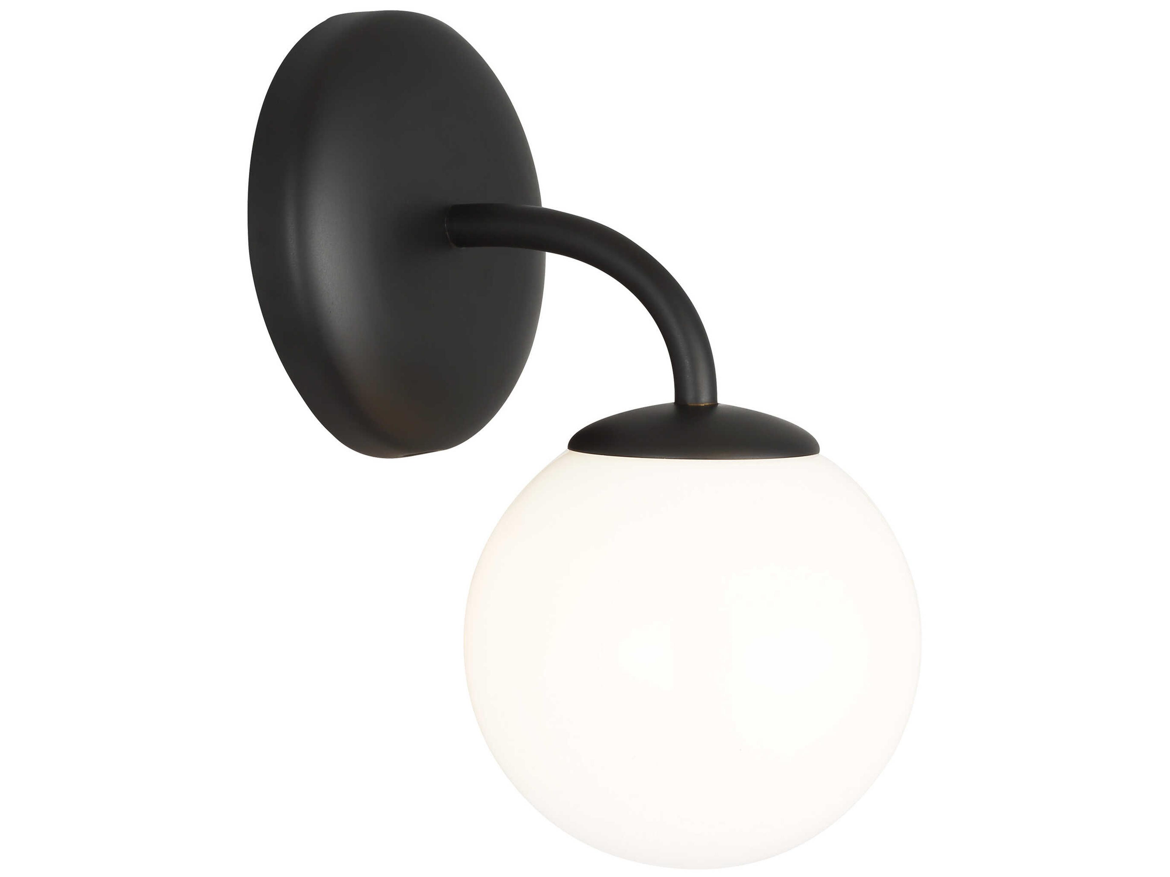 Visual Comfort Studio Galassia 1-Light Midnight Black Wall Sconce