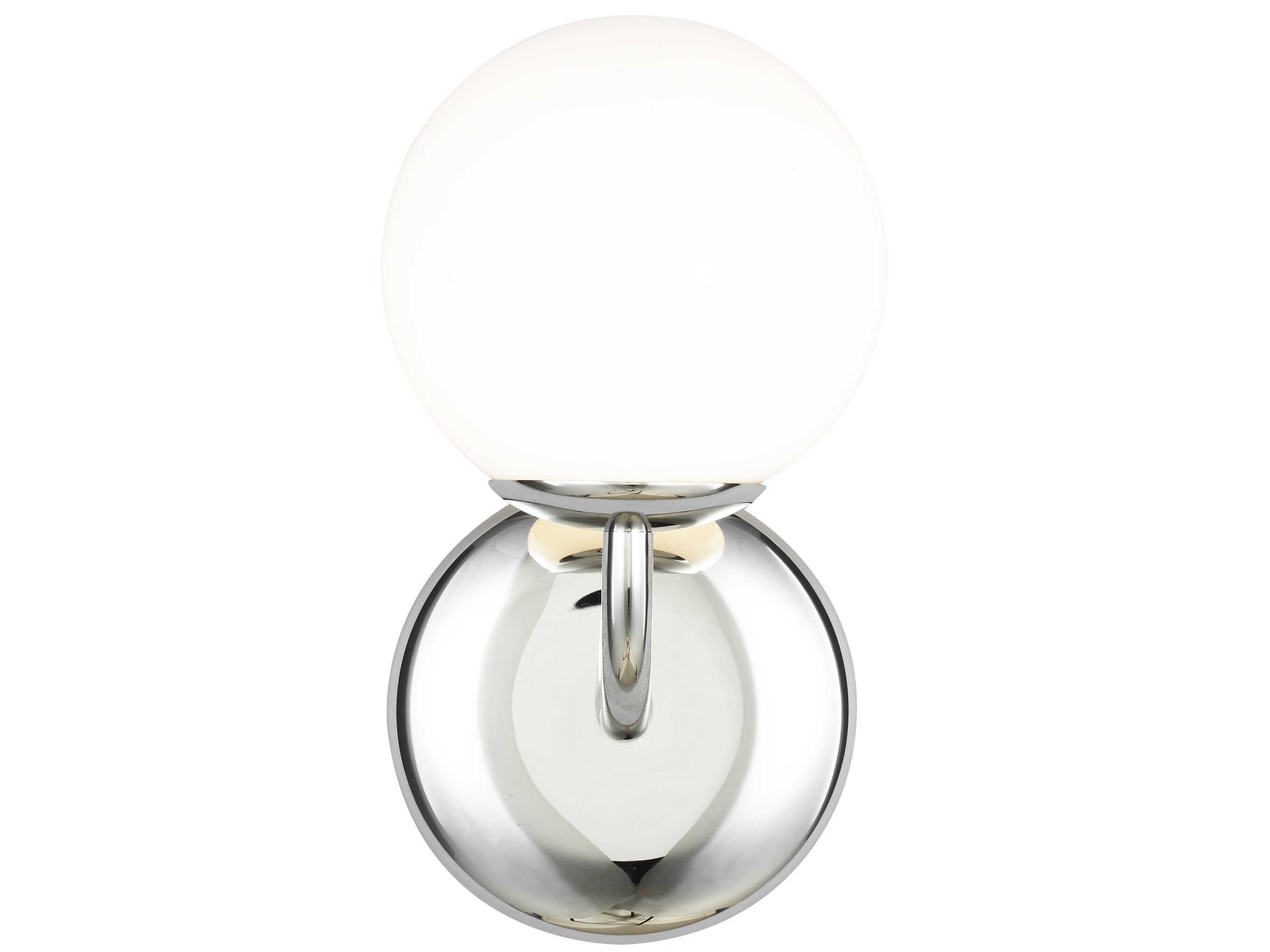 Visual Comfort Studio Galassia 1-Light Polished Nickel Wall Sconce