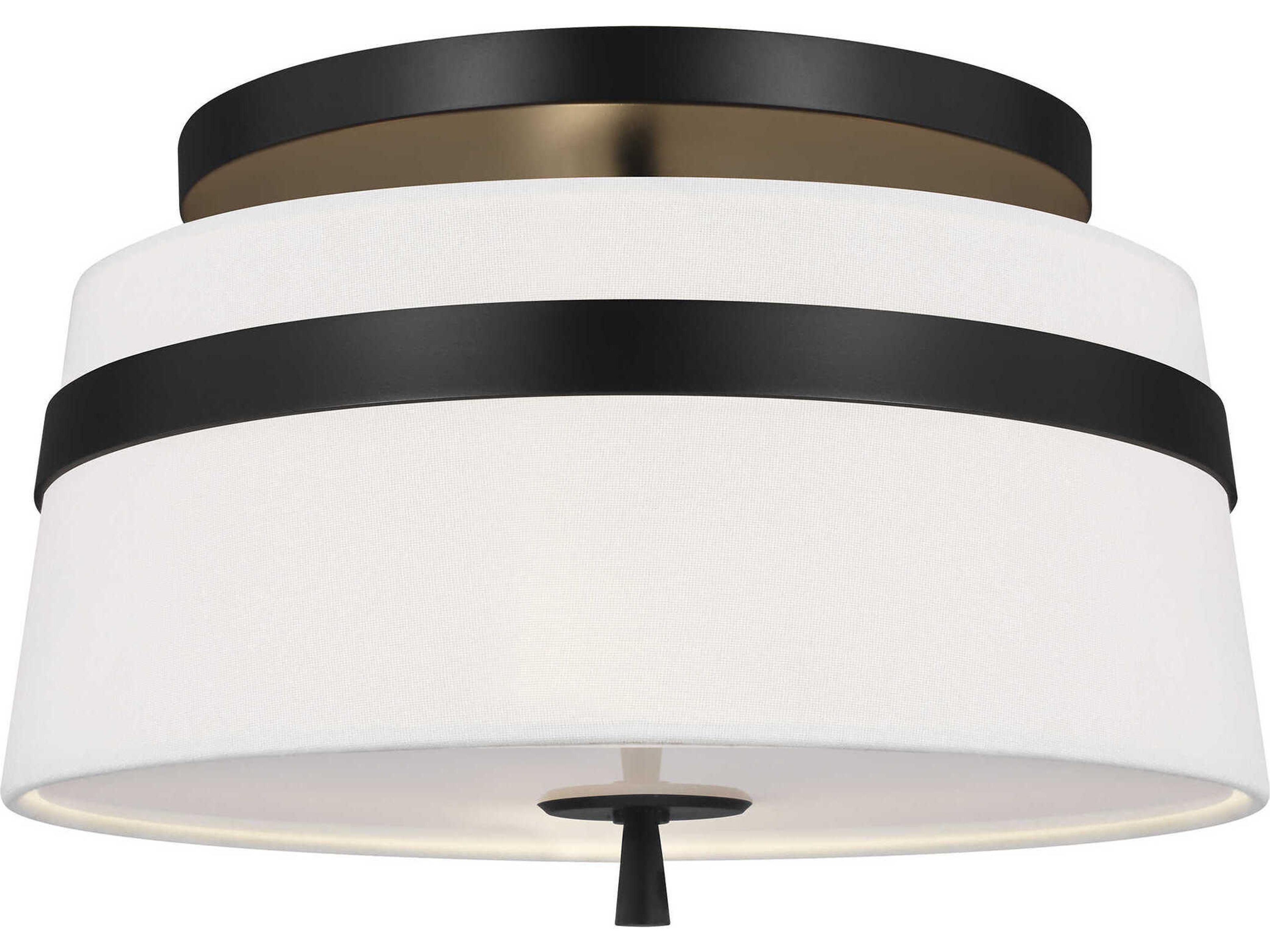 Semi Flush Mount Ceiling Light Cordtlandt 3 Light Aged Iron