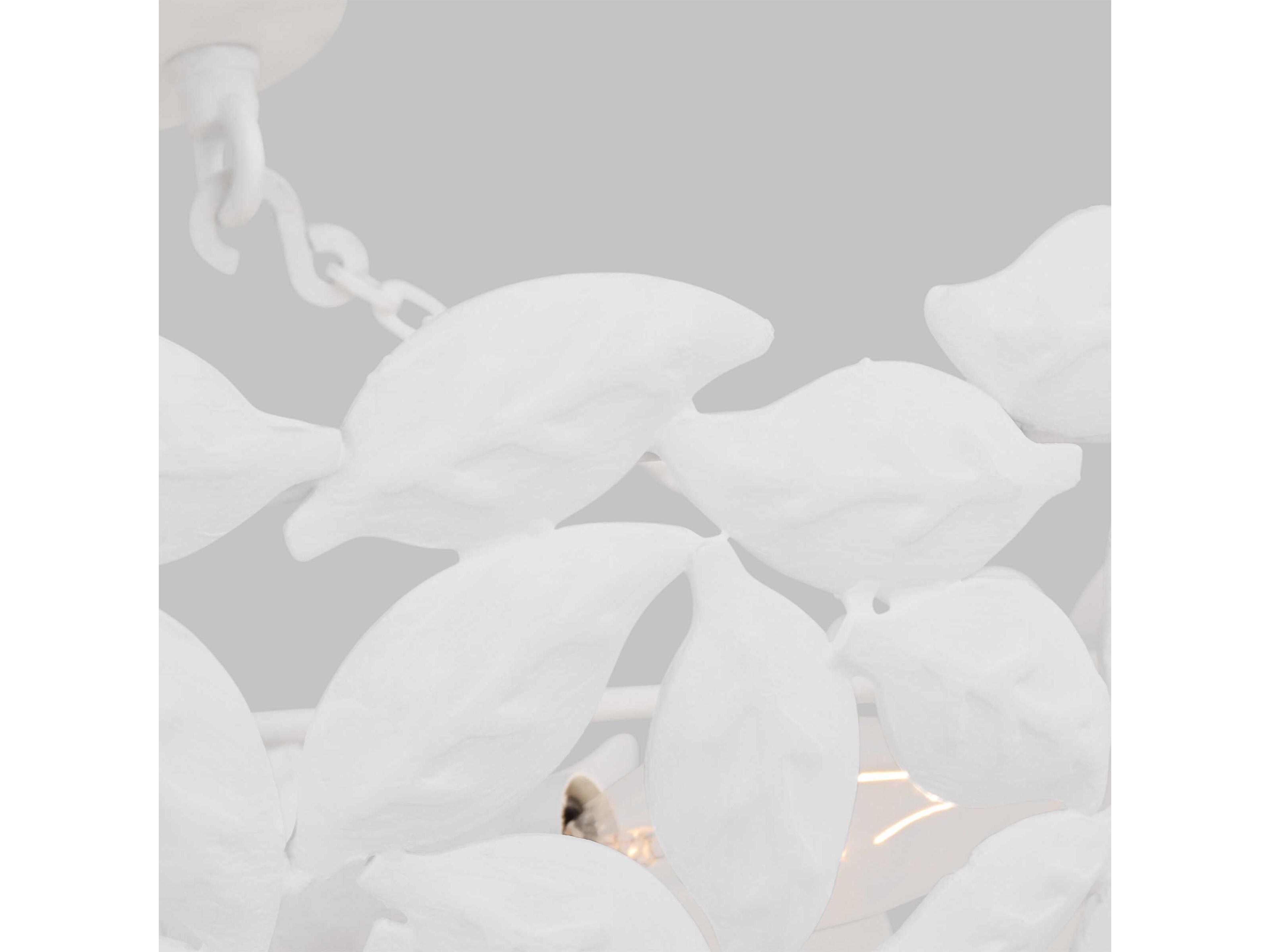 Visual Comfort Studio Kelan 3-Light Textured White Bowl Semi Flush Mount