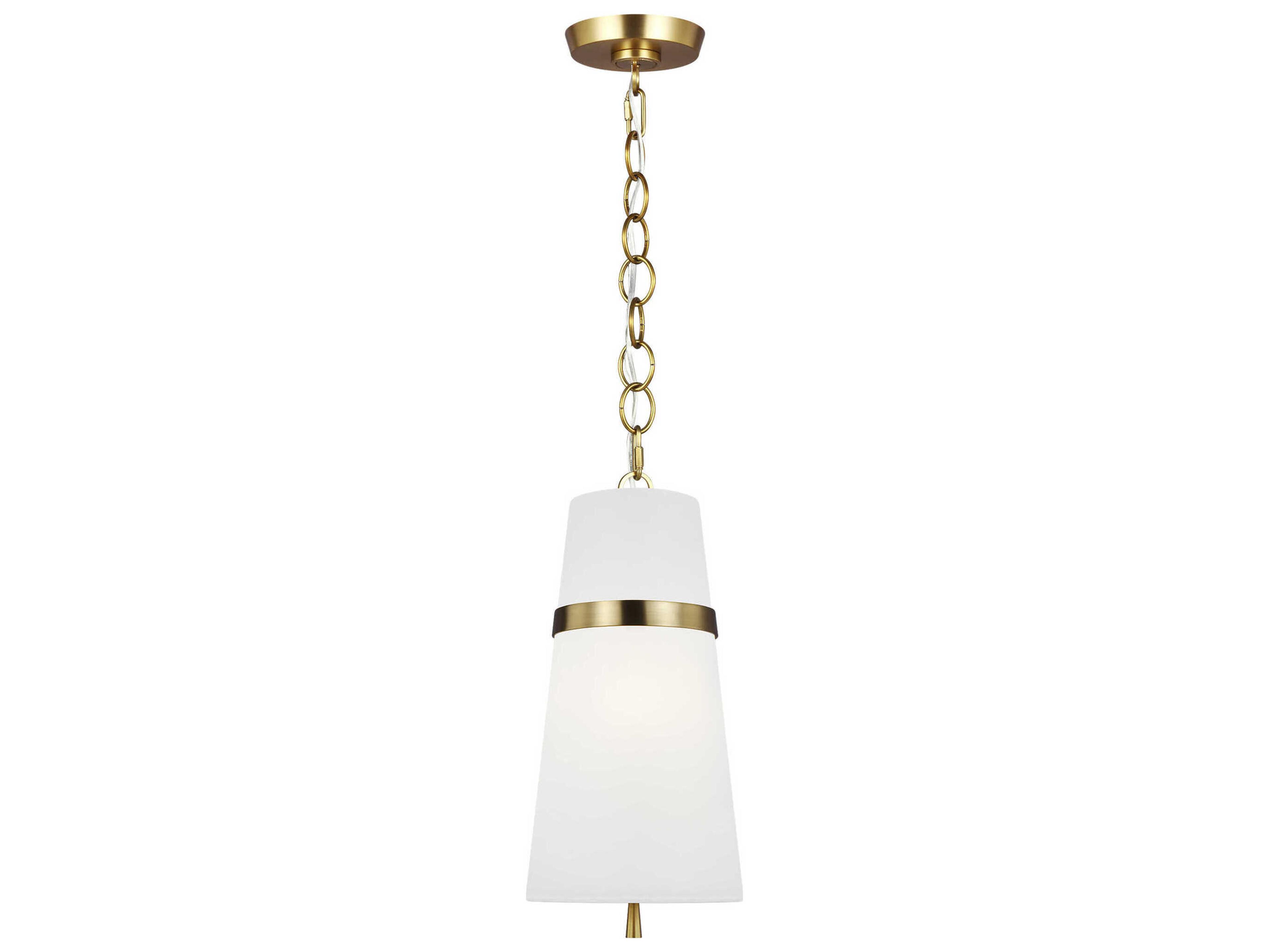 Cordtlandt Burnished Brass Small Pendant Light