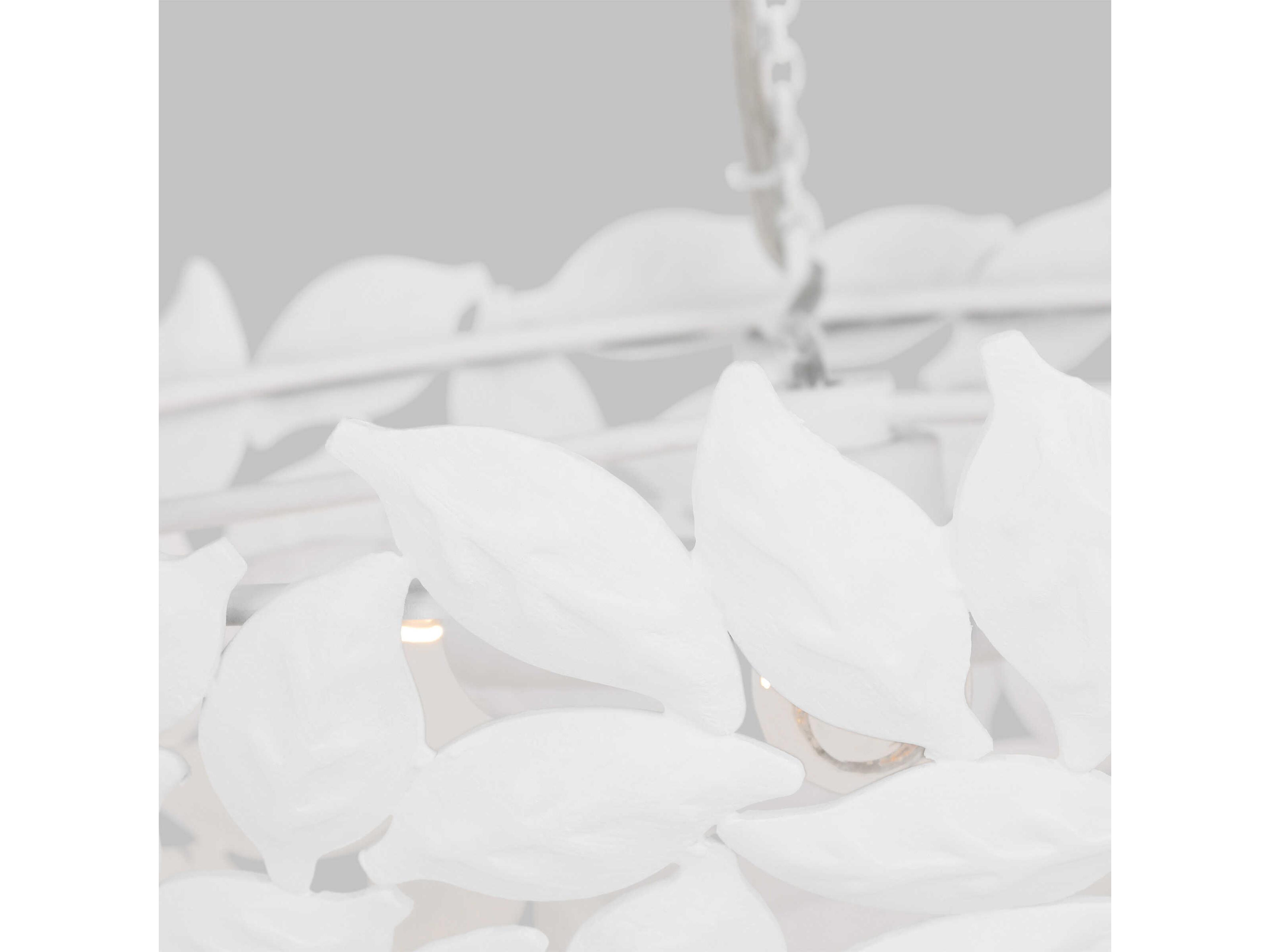 Visual Comfort Studio Kelan 3-Light Textured White Bowl Pendant