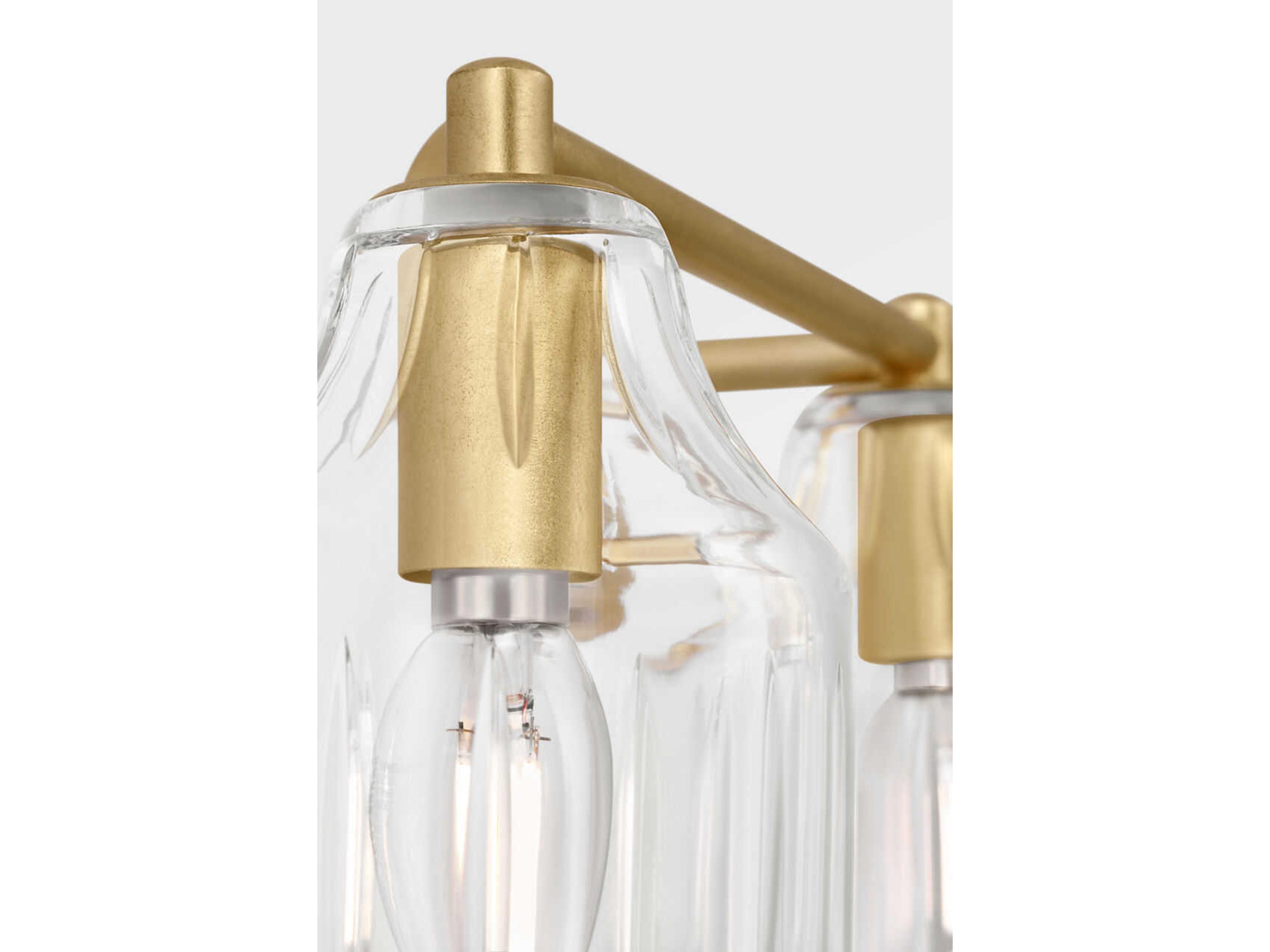 Visual Comfort Studio Augusta 3-Light Gild Gold Vanity Light