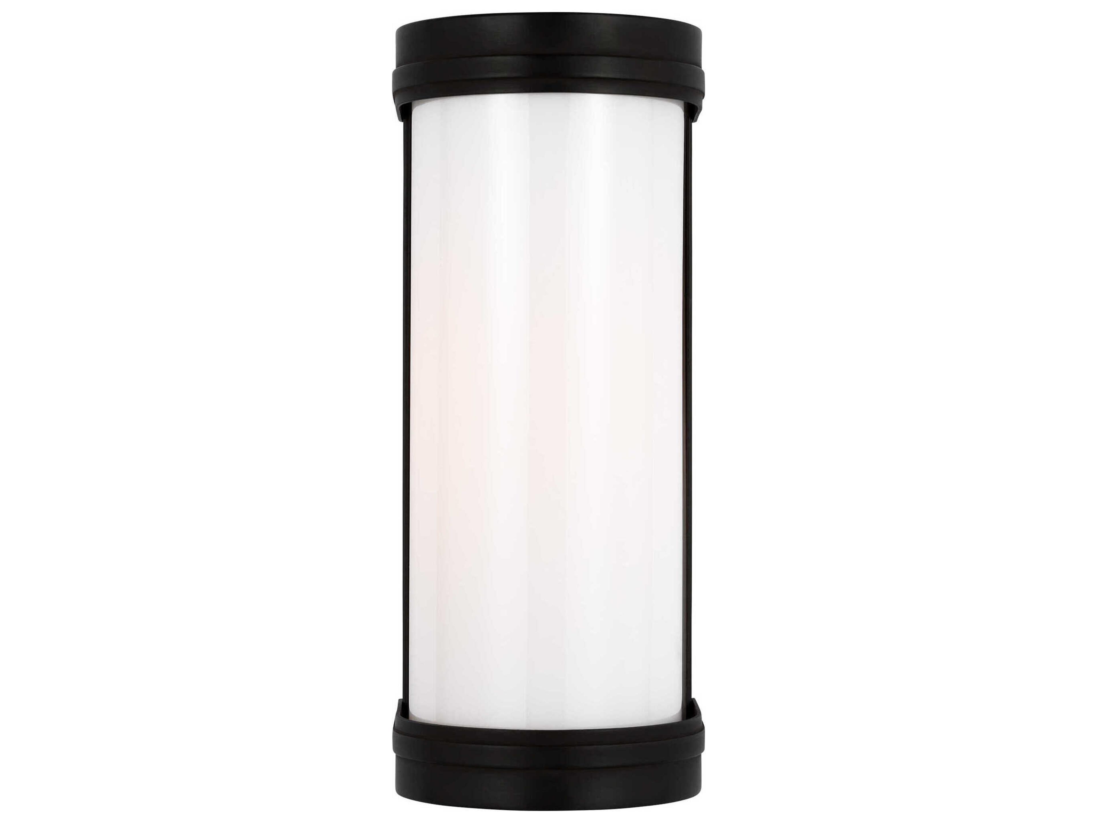 Visual Comfort Studio Ifran 1-Light Aged Iron Black Wall Sconce