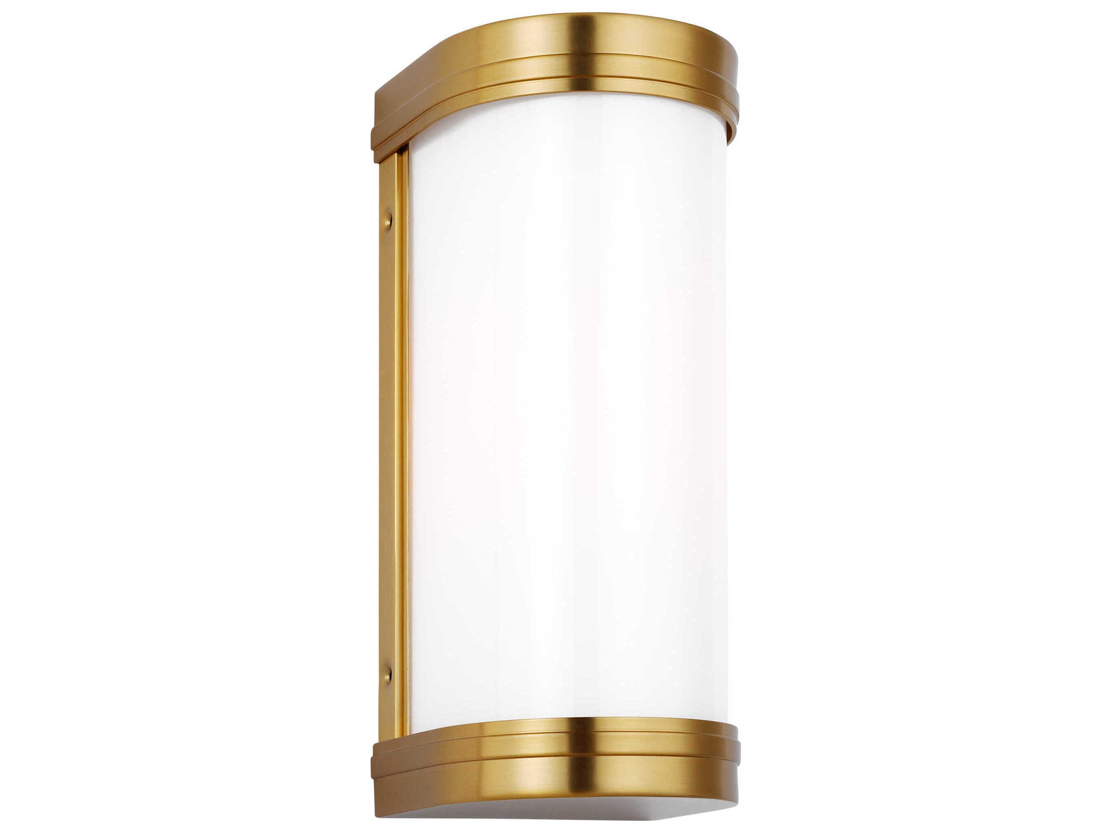 Ifran 1-Light Burnished Brass Vanity Light