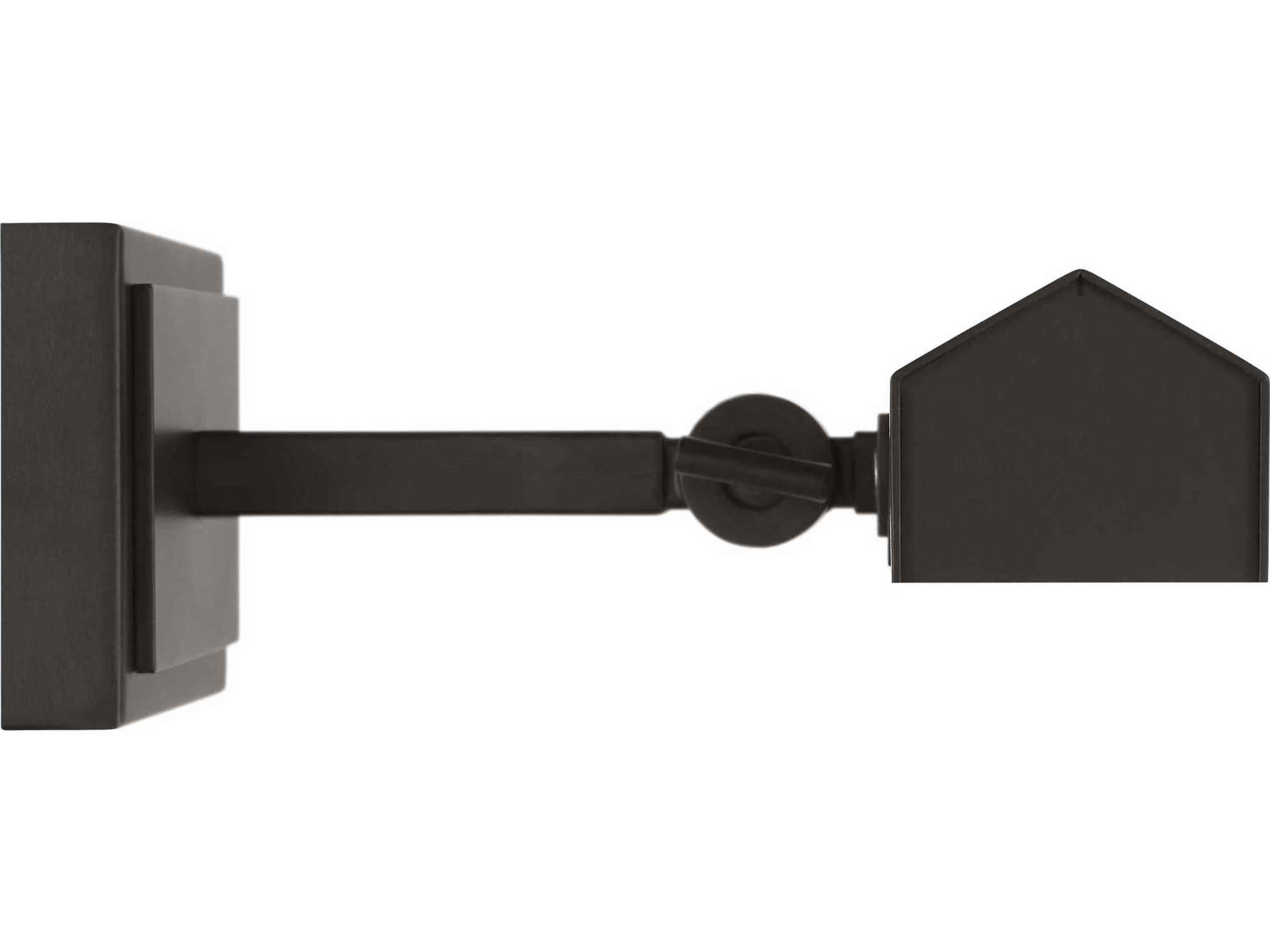 Visual Comfort Studio Granby 1-Light Aged Iron Black Picture Light