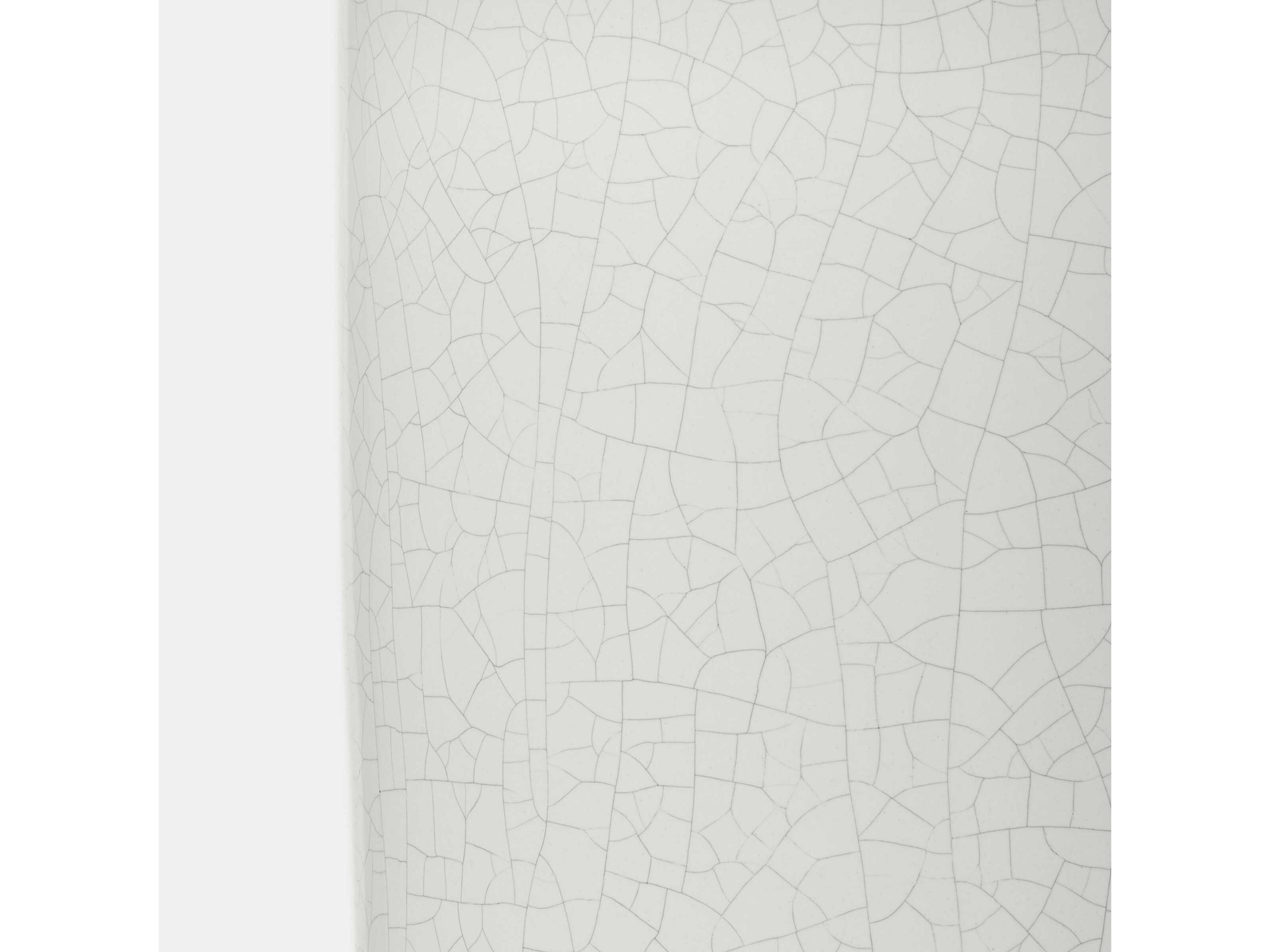 Visual Comfort Studio Shanghai White Crackle Linen Fabric Buffet Lamp