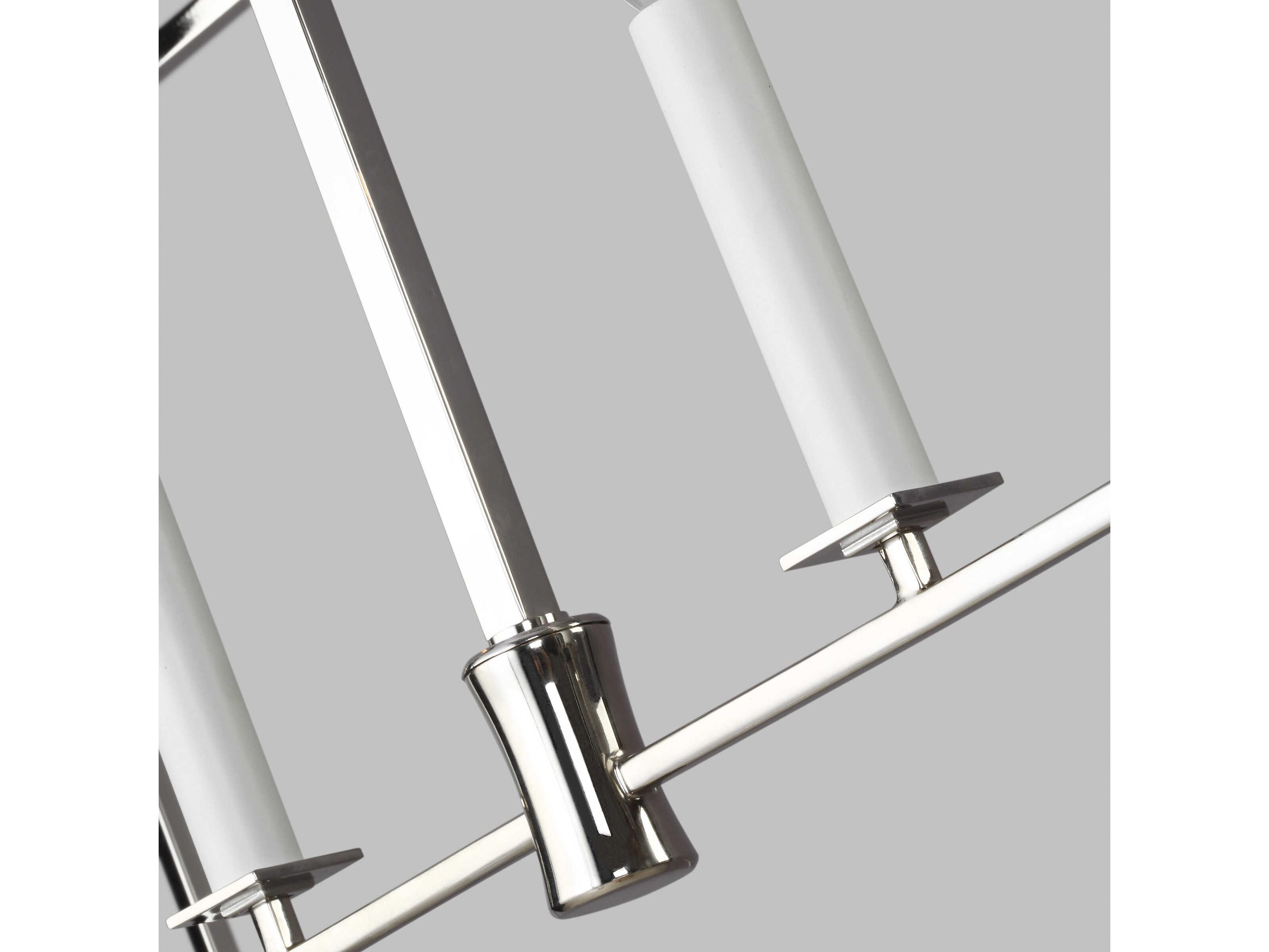 Visual Comfort Studio Southold 6-Light Polished Nickel Lantern Island Pendant