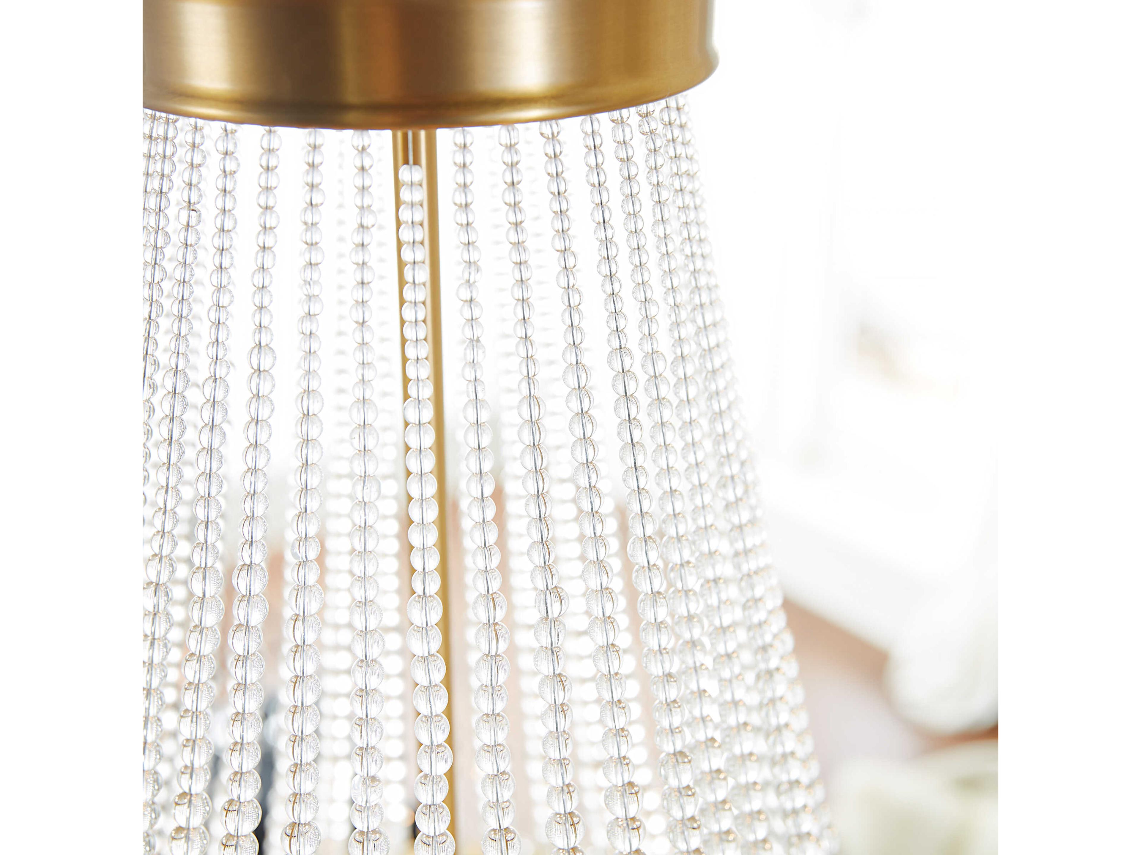 Visual Comfort Studio Summerhill 12-Light Burnished Brass Empire Chandelier