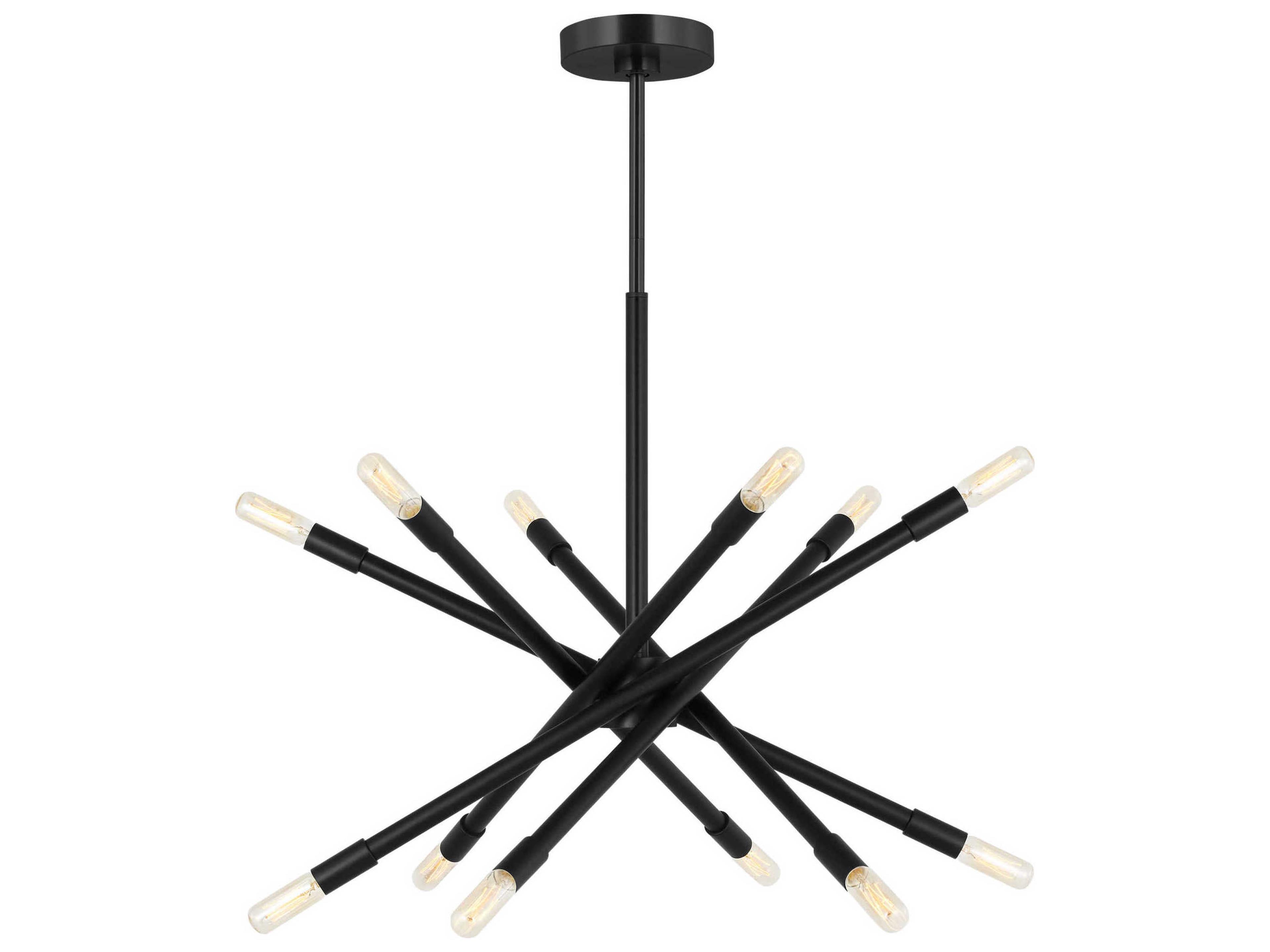 Eastyn Chandelier Midnight Black Sputnik