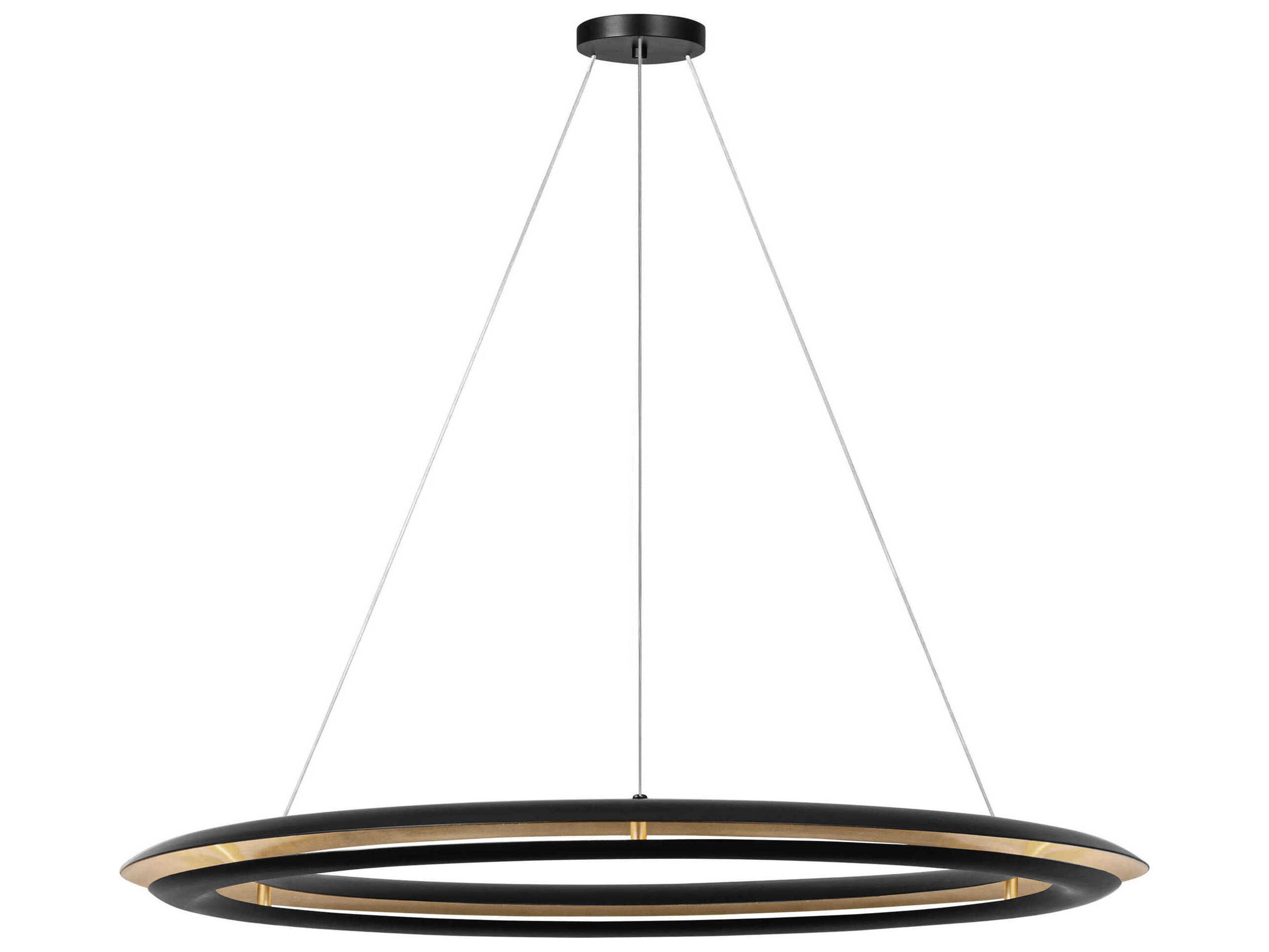 Cielo 1-Light Midnight Black Round Pendant