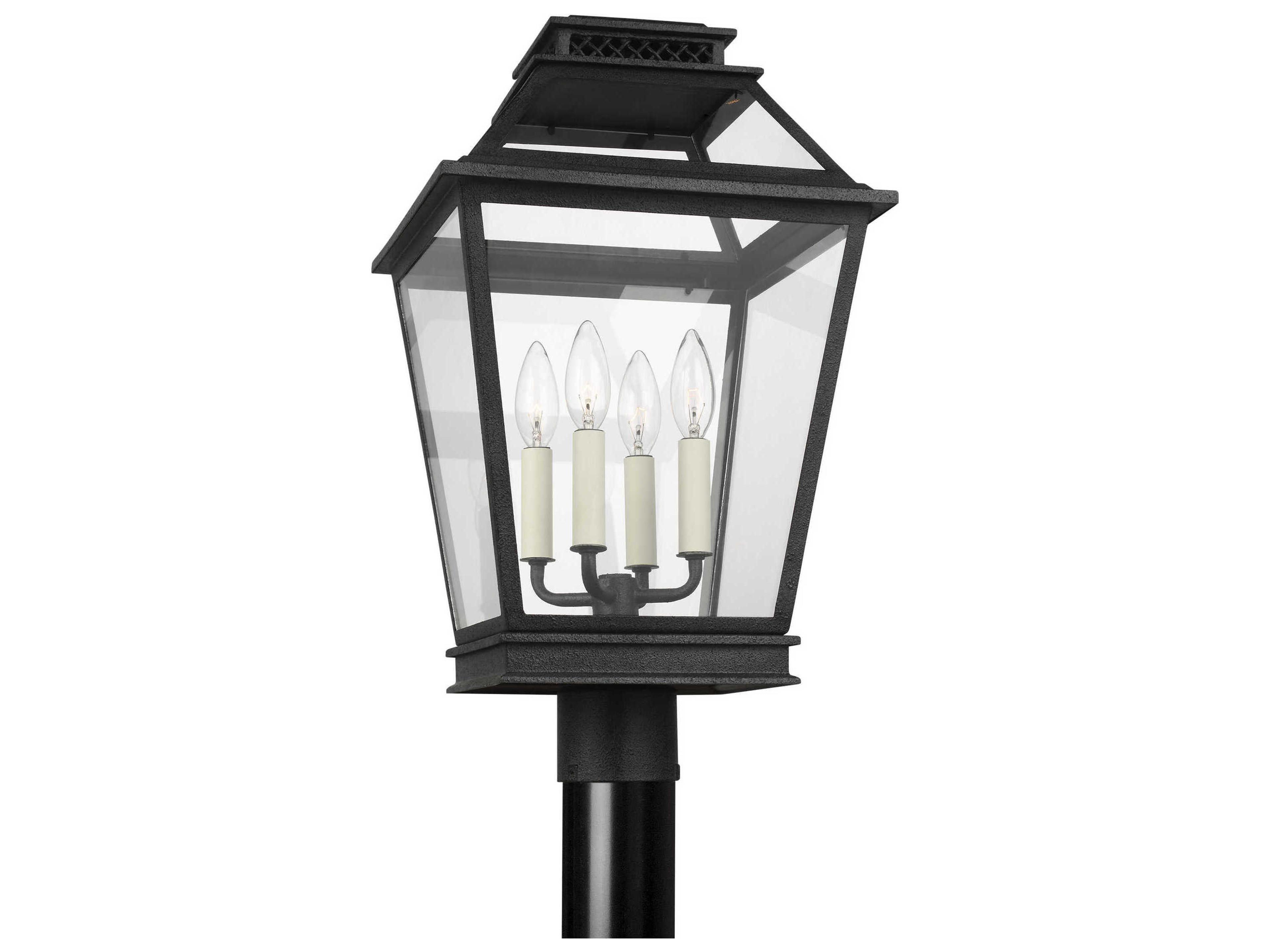 Visual Comfort Studio Falmouth 4-Light Outdoor Post Light