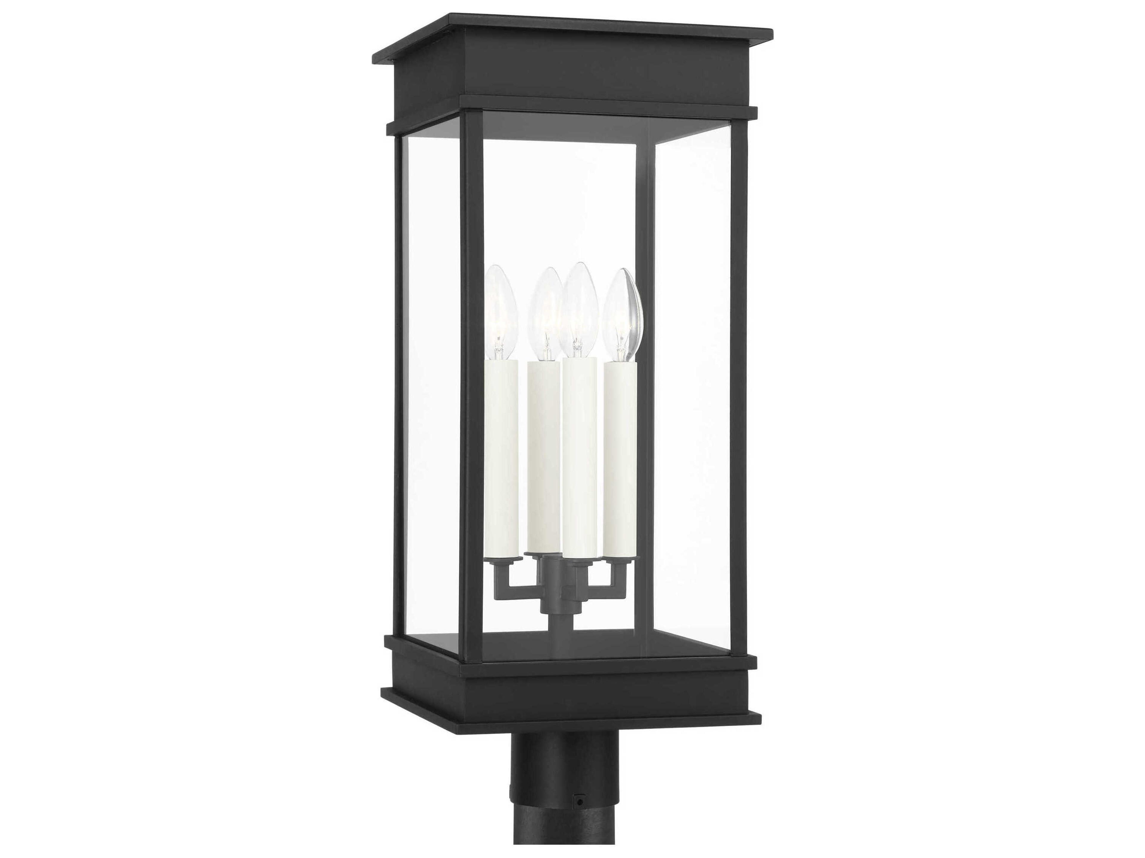 Visual Comfort Studio Cupertino 4-Light Outdoor Post Light