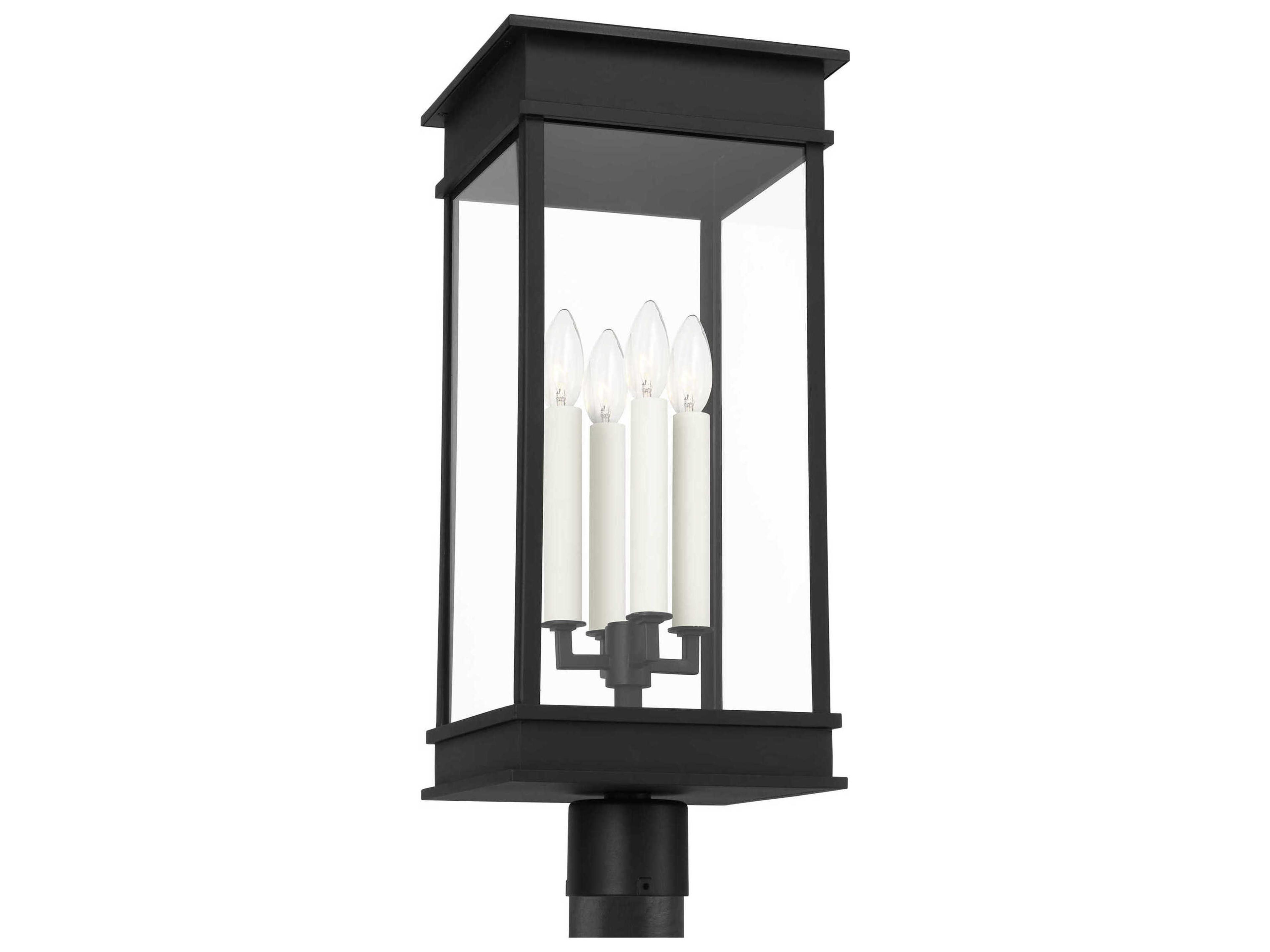 Visual Comfort Studio Cupertino 4-Light Outdoor Post Light