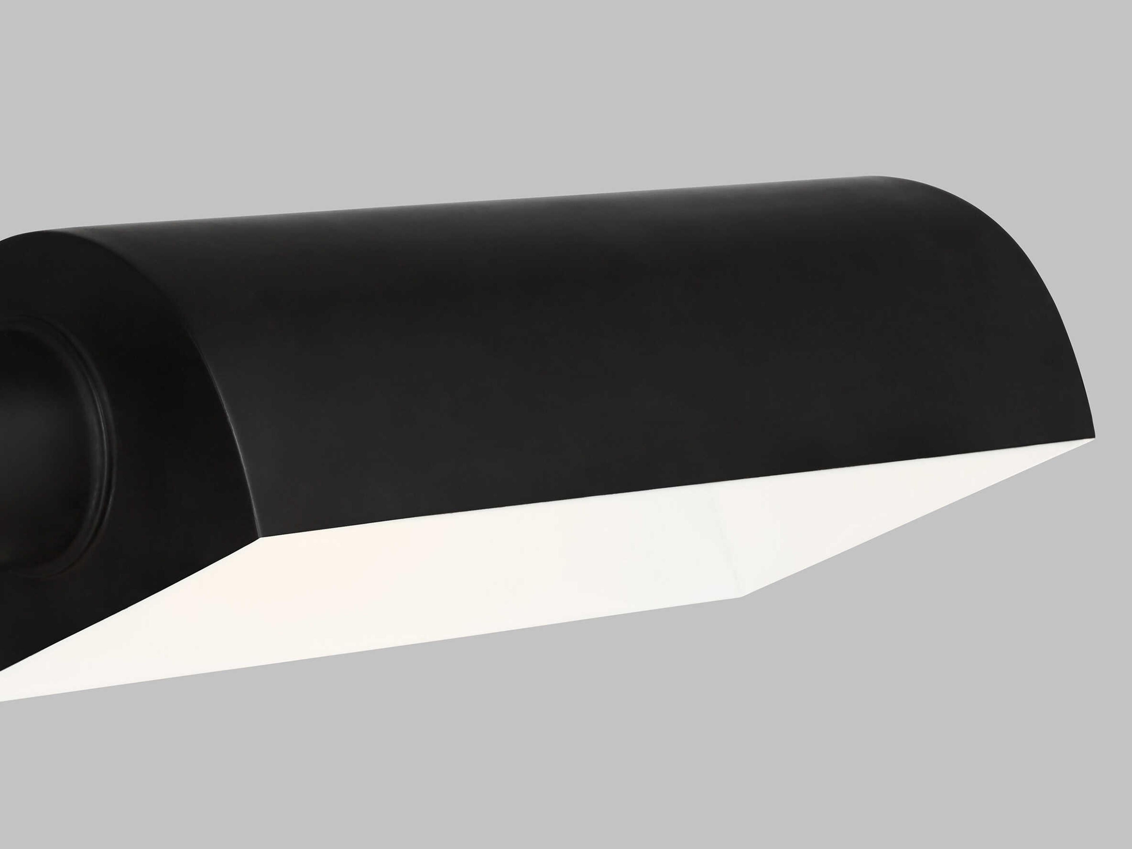 Visual Comfort Studio Kenyon Aged Iron Steel Black Floor Lamp